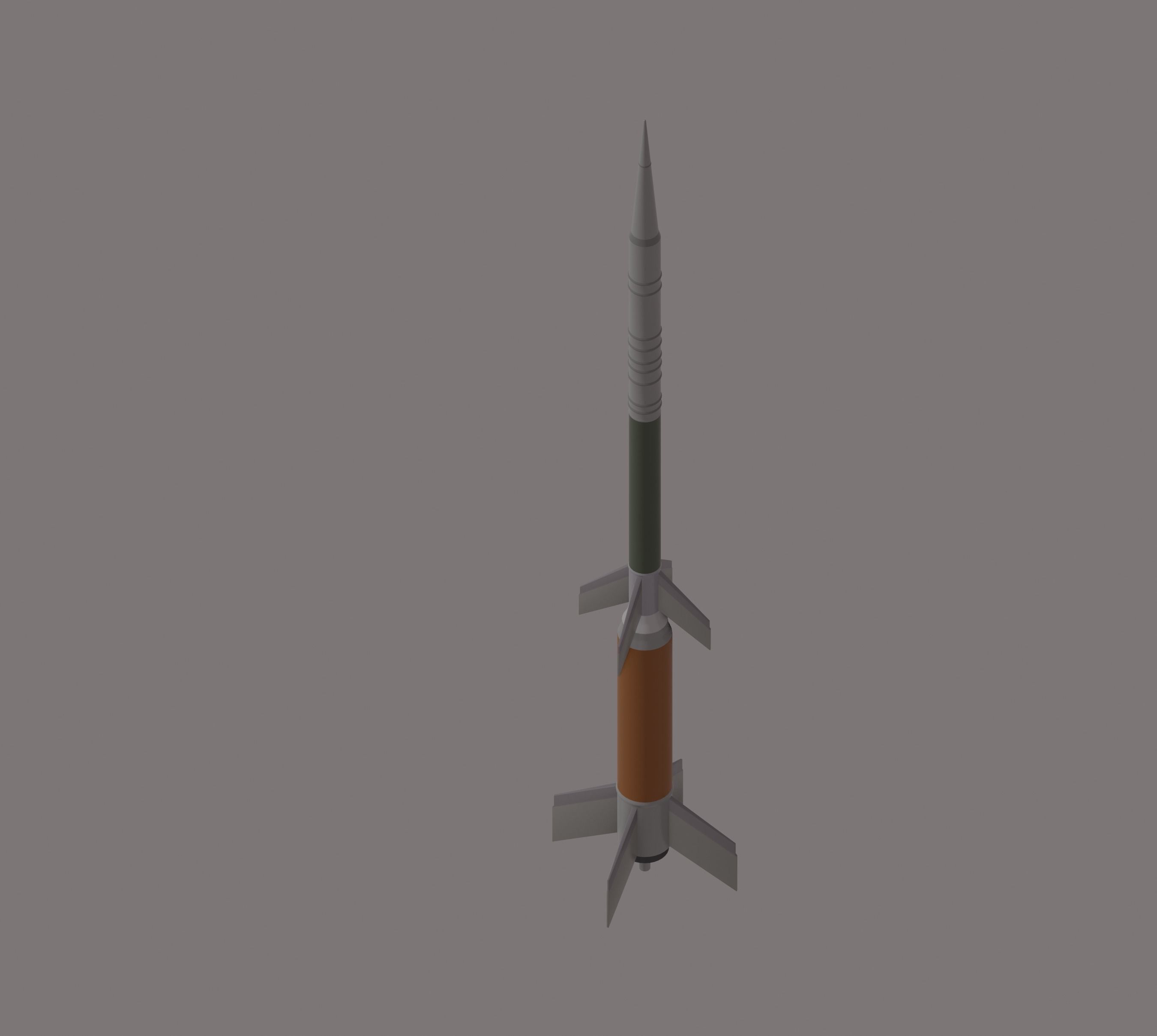 Missile 3D model_7