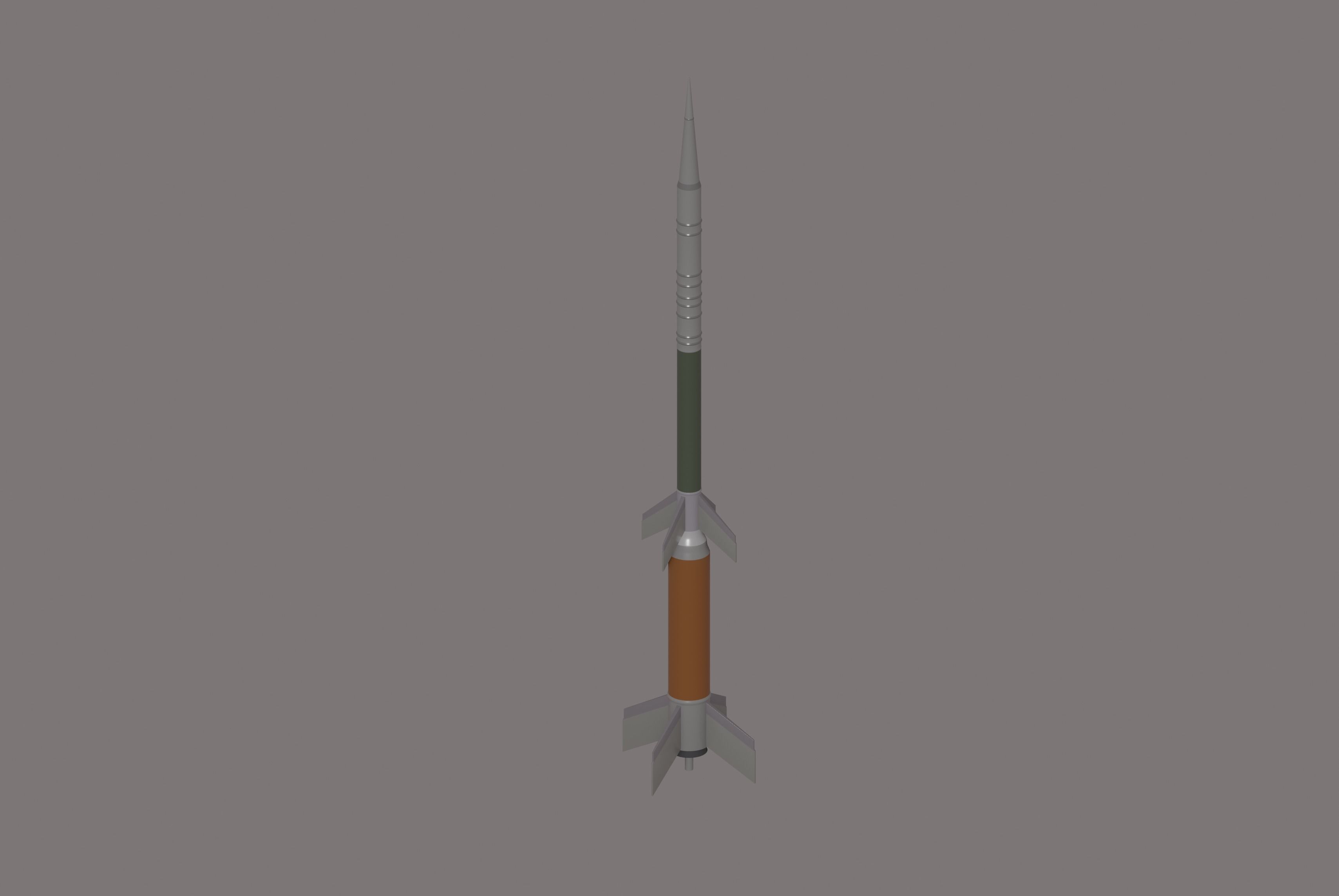 Missile 3D model_1
