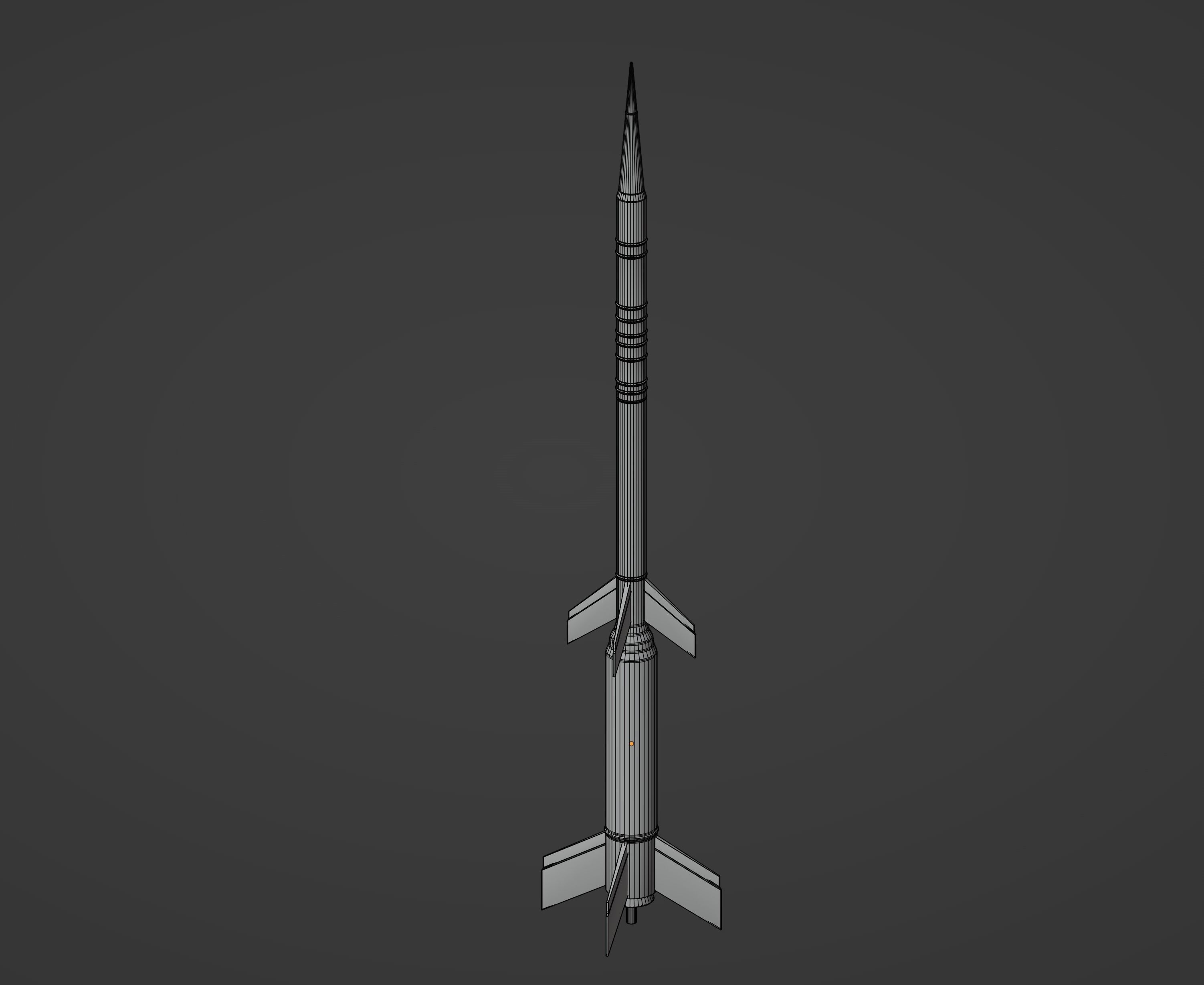 Missile 3D model_15