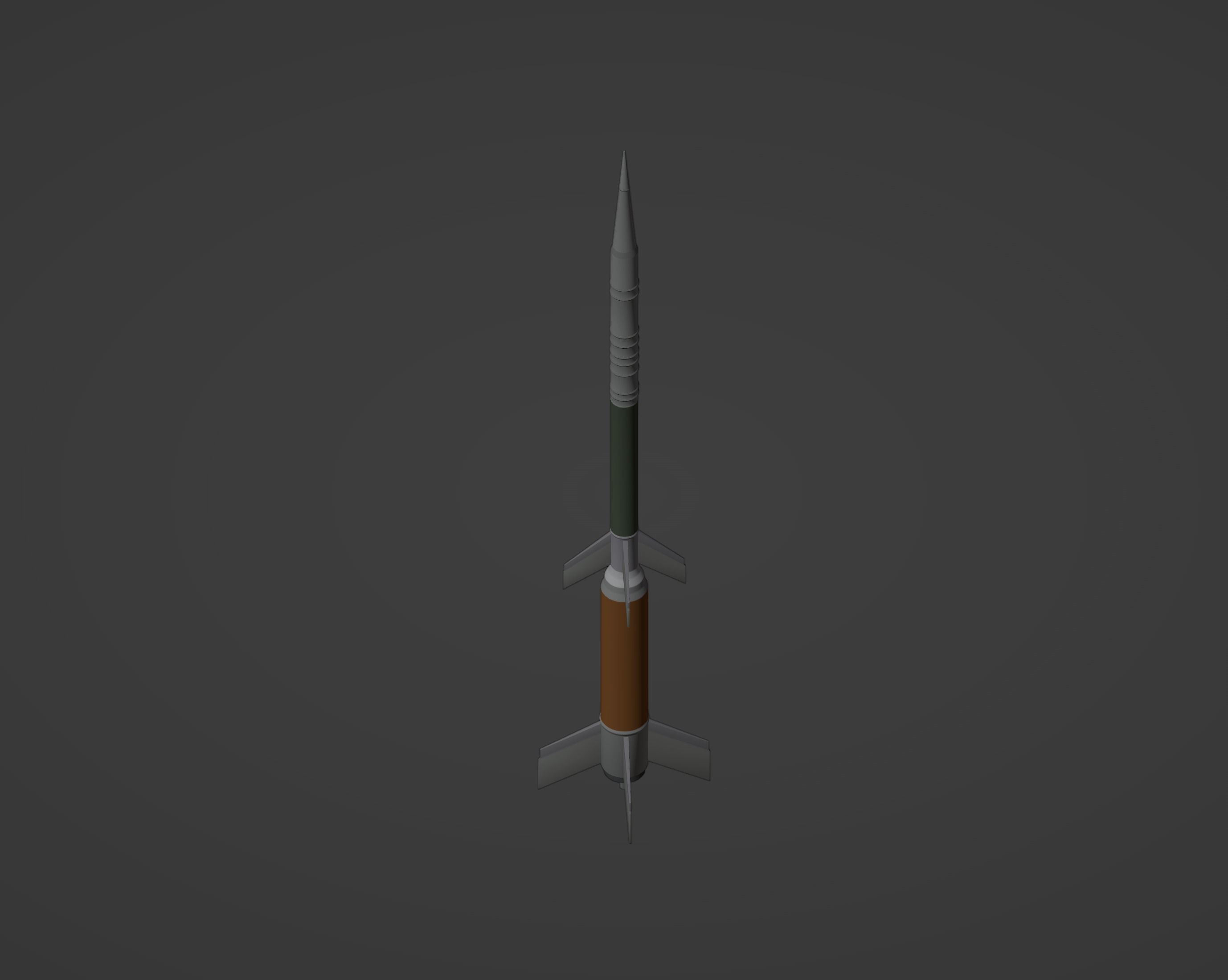 Missile 3D model_10