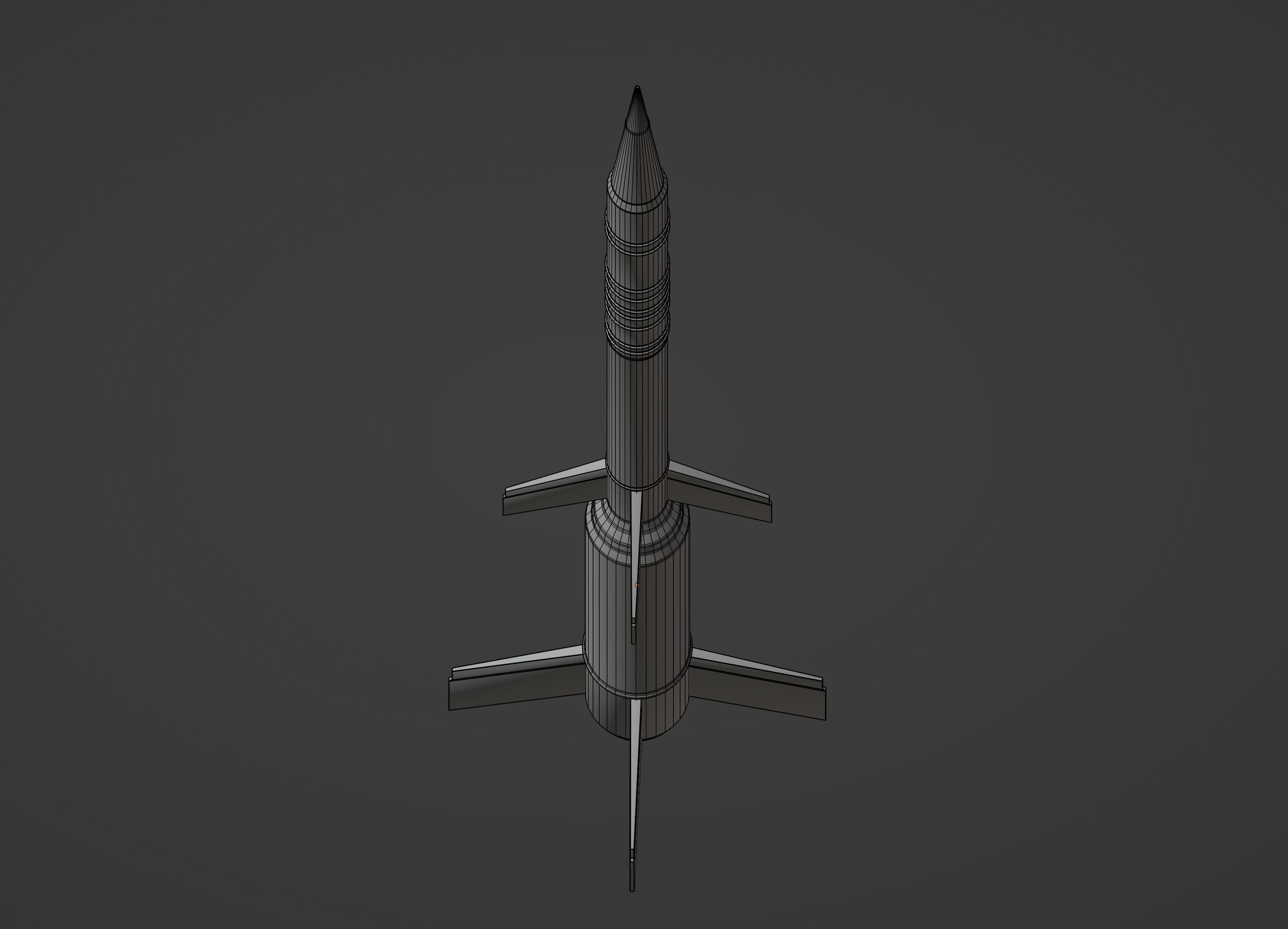 Missile 3D model_17