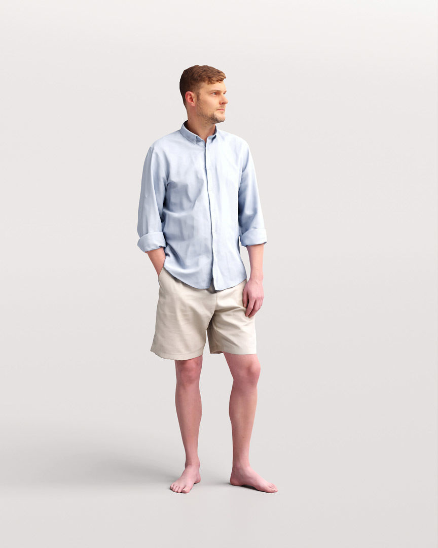 Humano 12- Collection 2207 - YACHT PEOPLE - 12 x 3D models 3D model_9