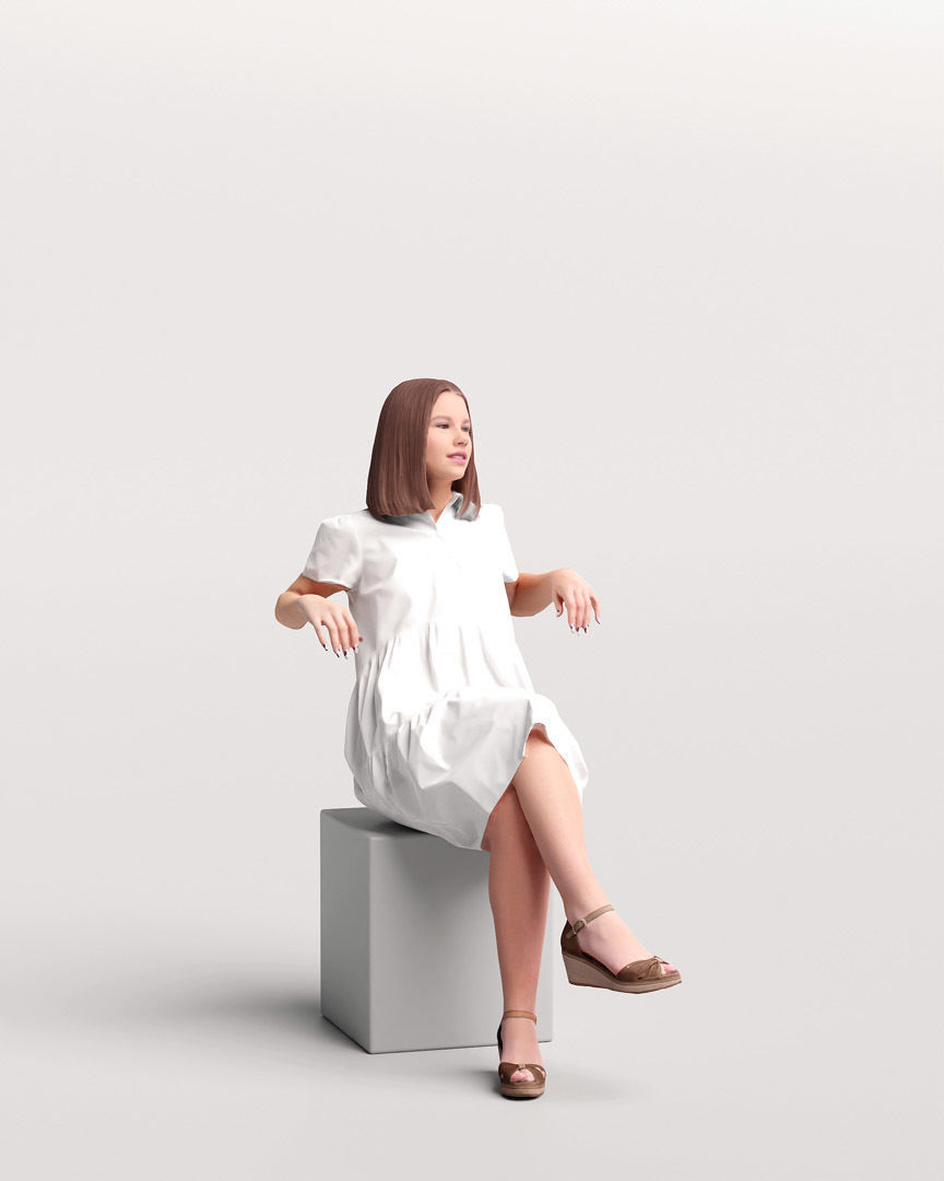 Humano 12- Collection 2207 - YACHT PEOPLE - 12 x 3D models 3D model_3