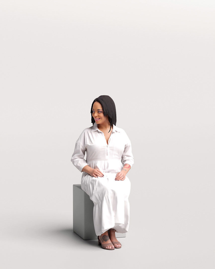 Humano 12- Collection 2207 - YACHT PEOPLE - 12 x 3D models 3D model_8