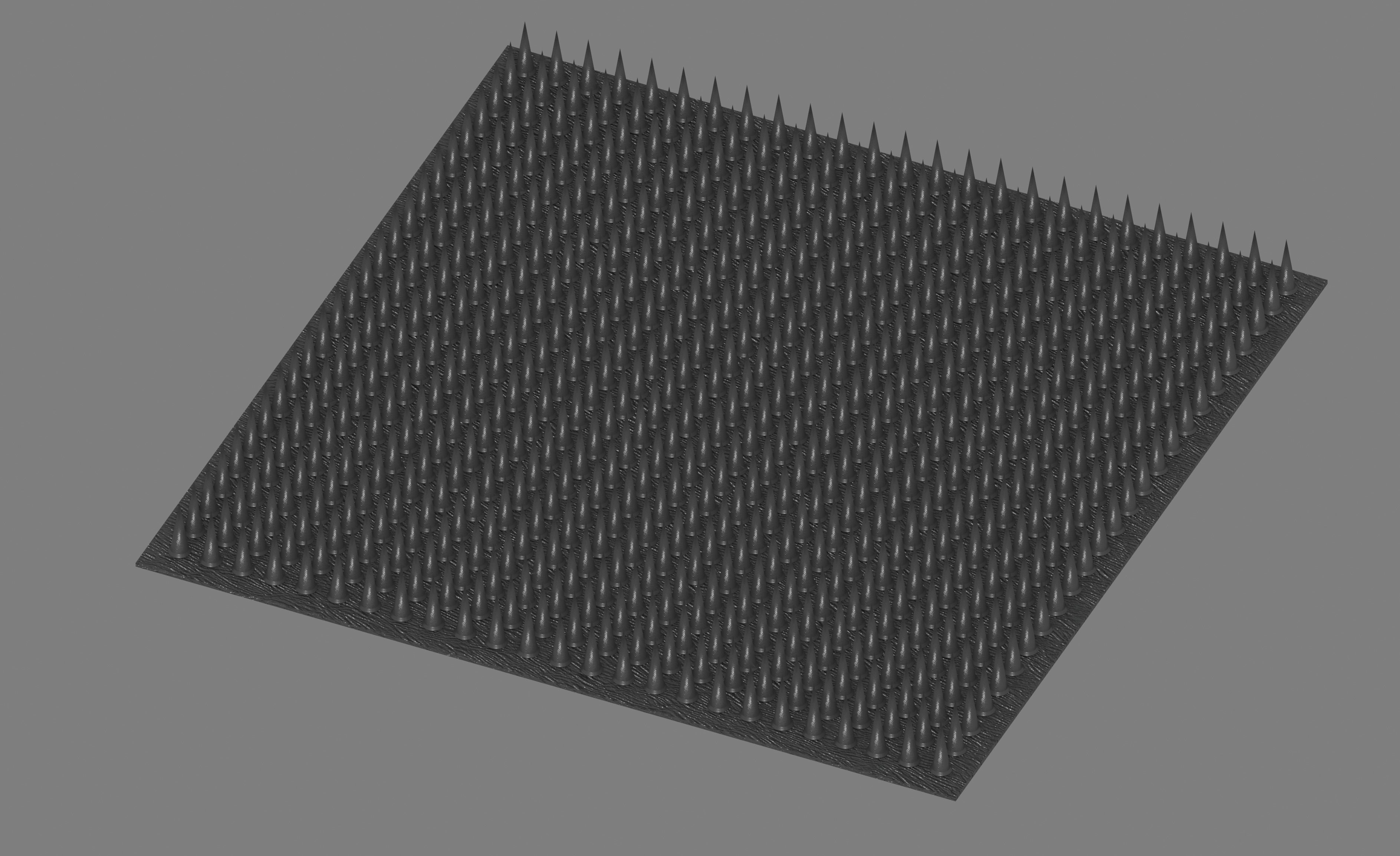 Spiky Floor 3D model_1