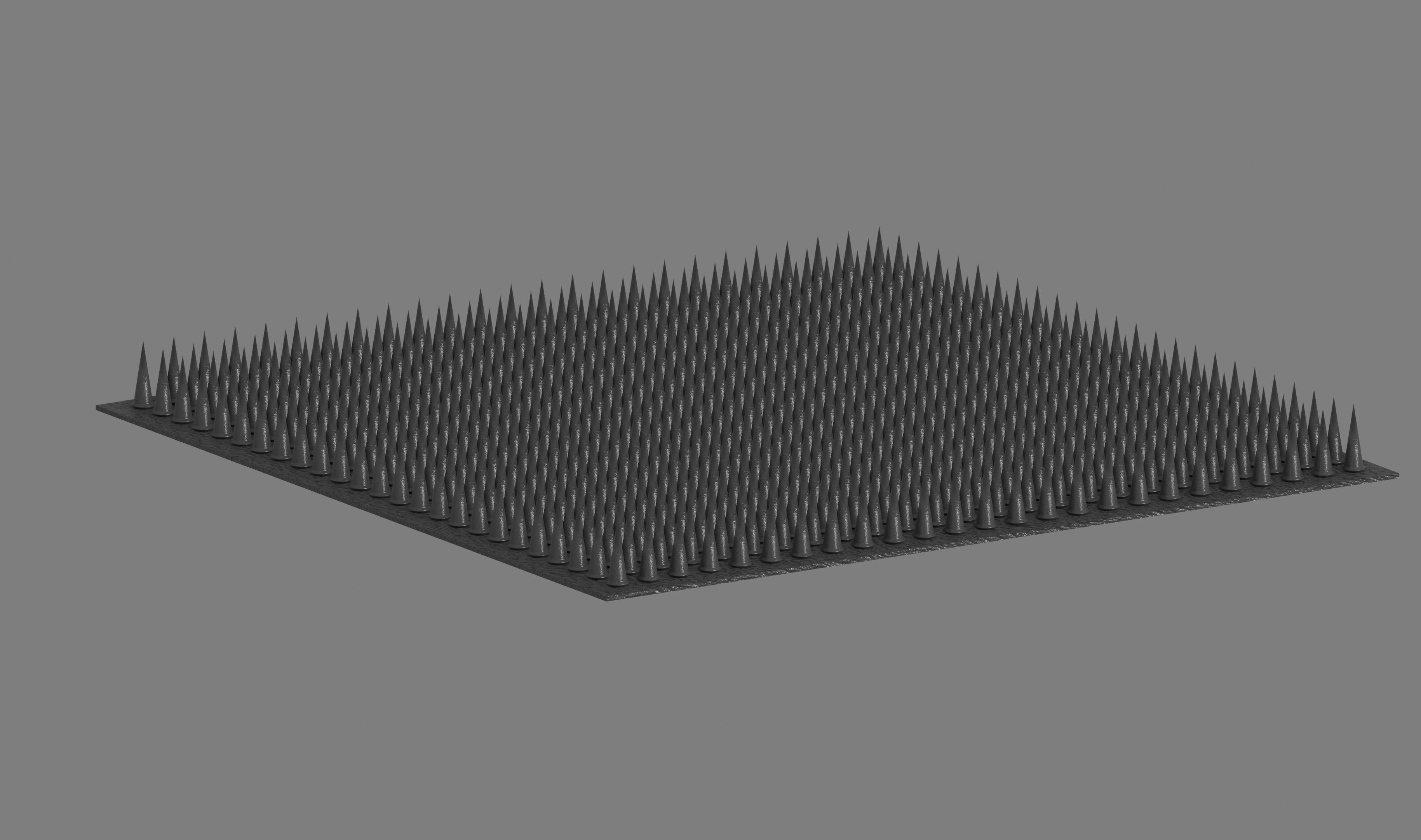 Spiky Floor 3D model_3