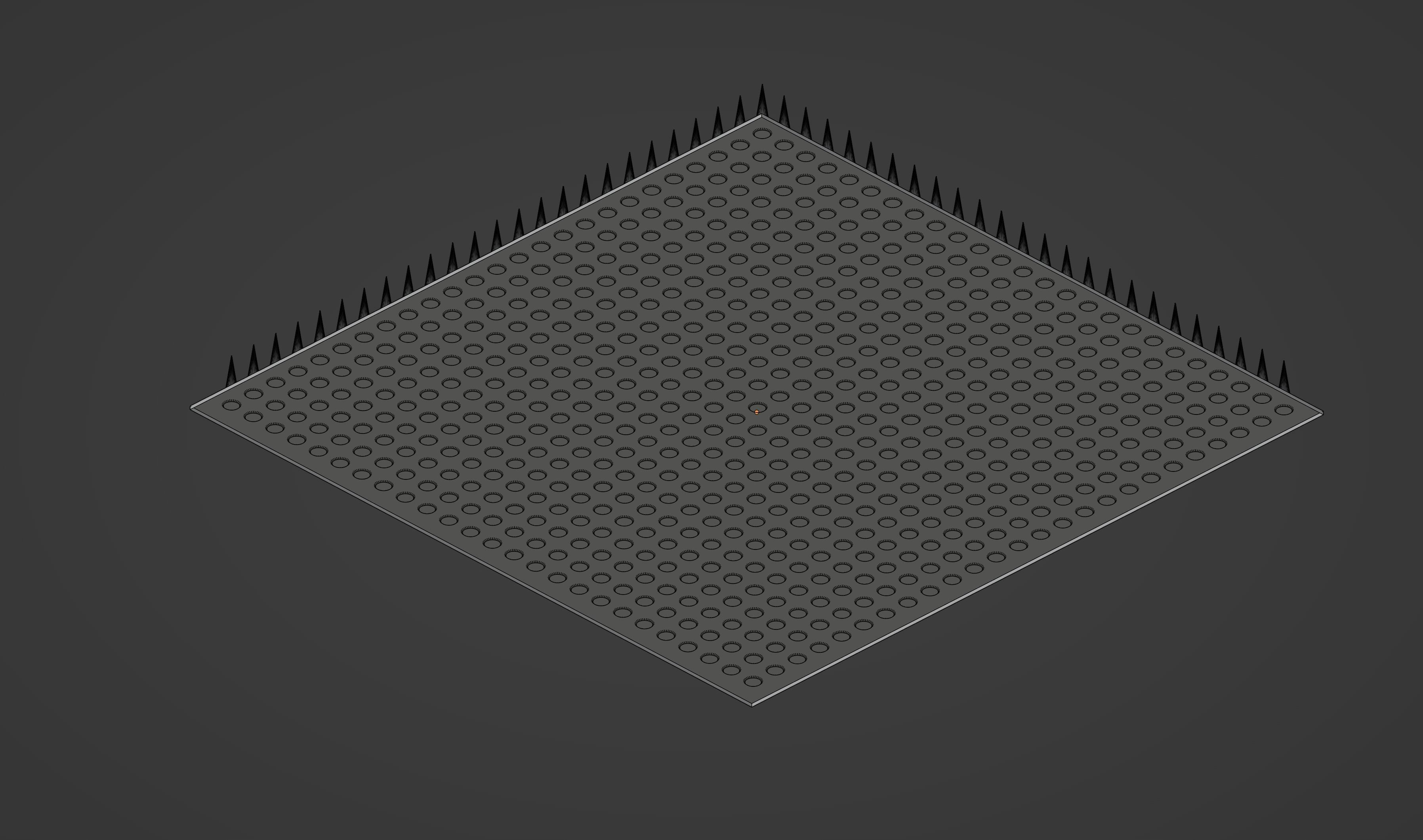 Spiky Floor 3D model_13
