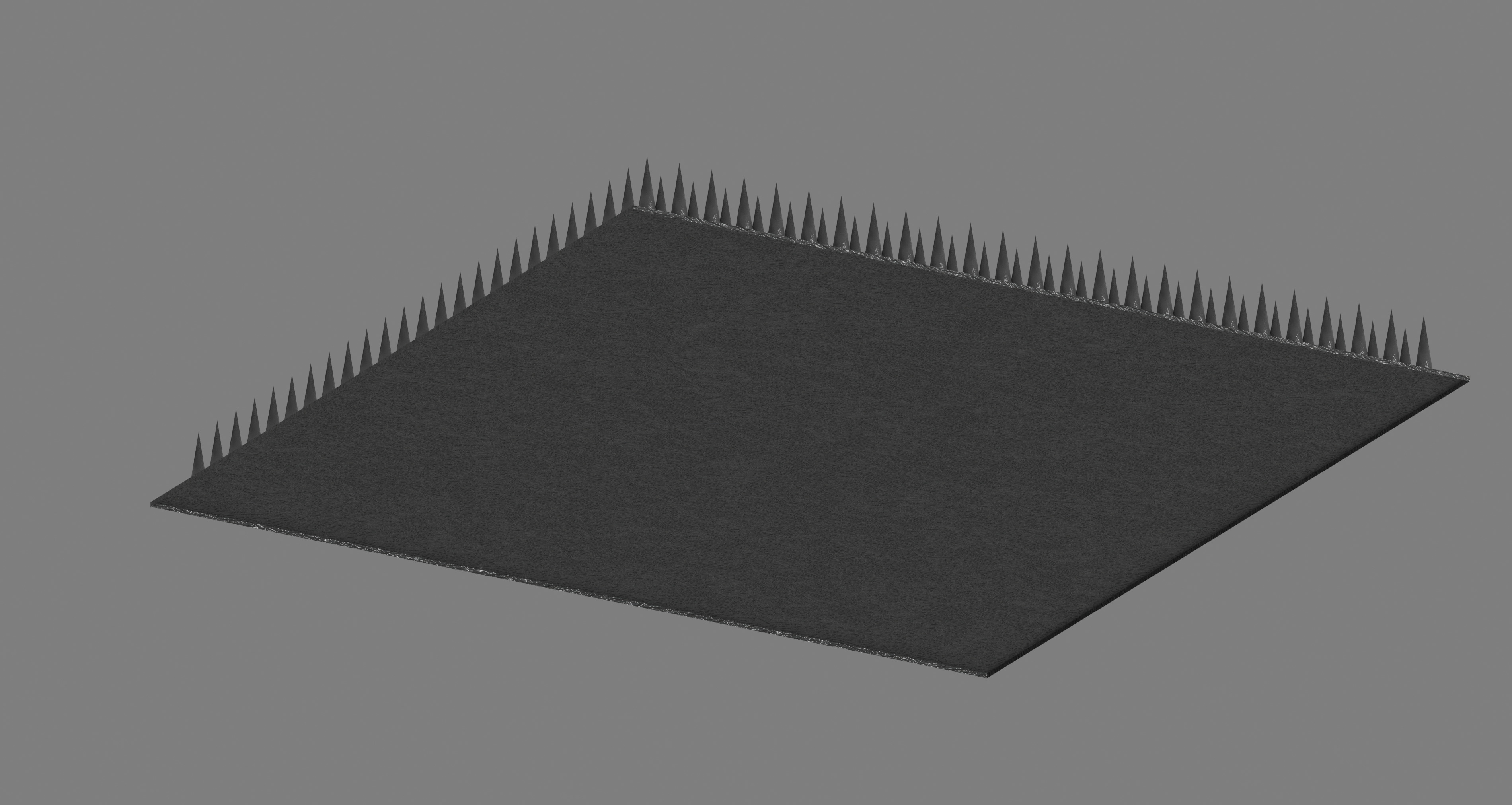 Spiky Floor 3D model_4