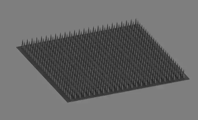 Spiky Floor 3D model Spiky Floor 3D model