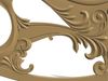 luxury royal tiger rocking chair right 3D model | CGTrader