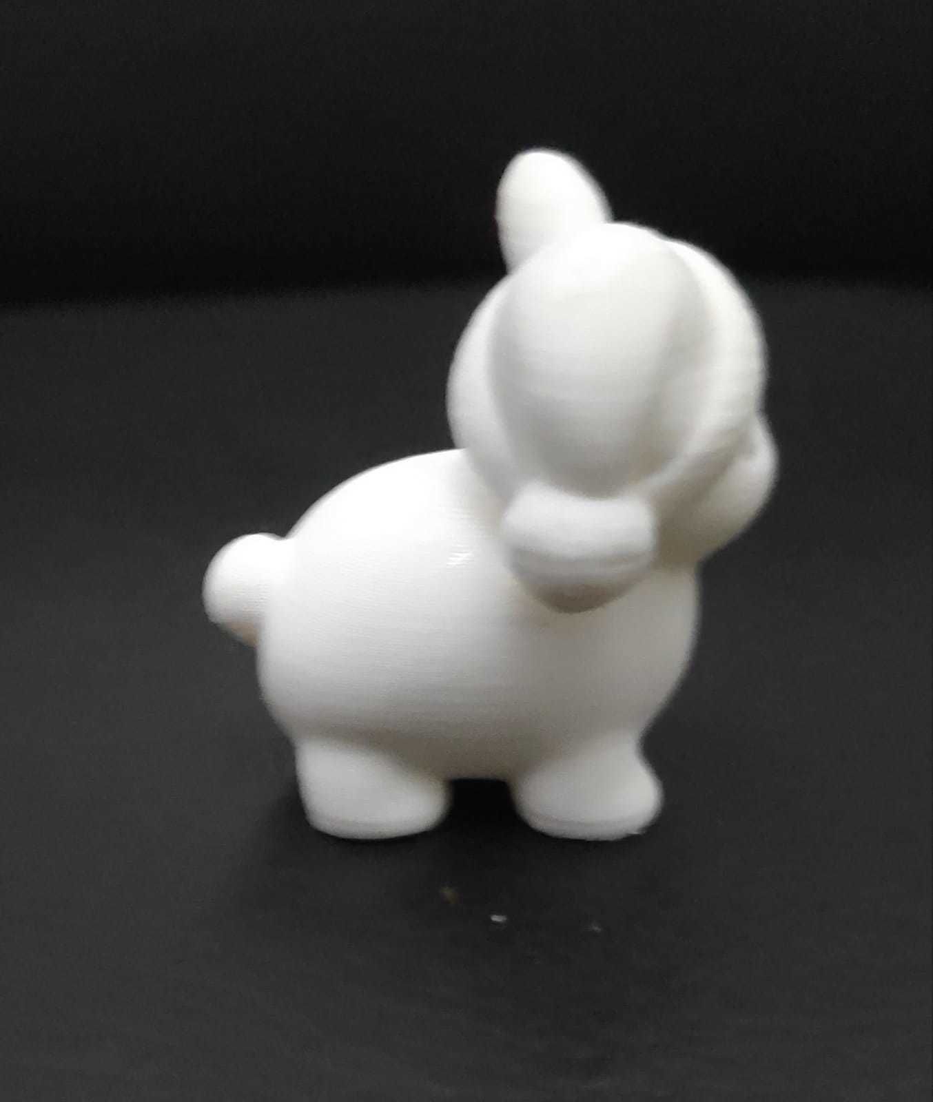 Xmas Bunny 3D print model_10