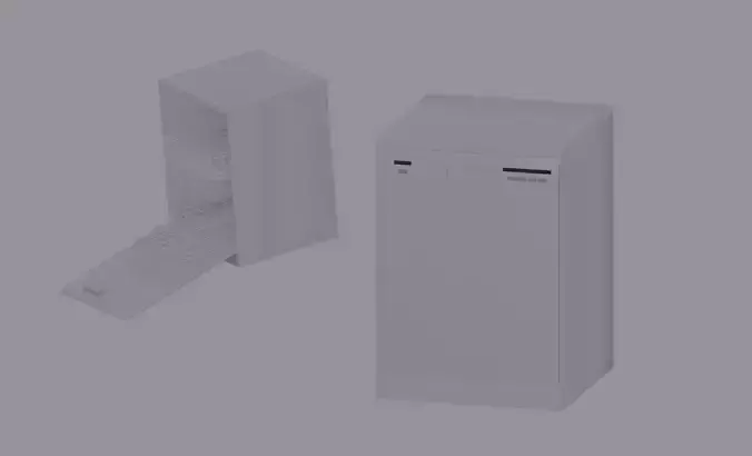 Dishwasher 3D model
