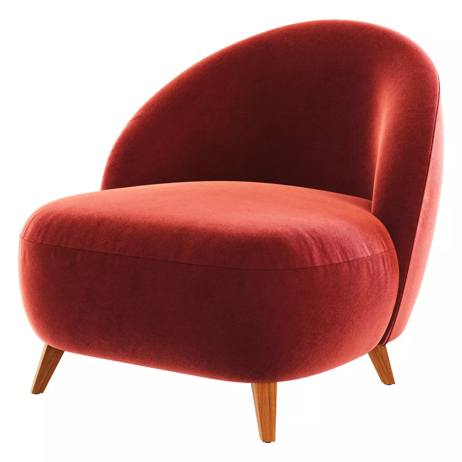 Armchair Henri 3D model