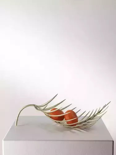 Palm Tray with Mandarins