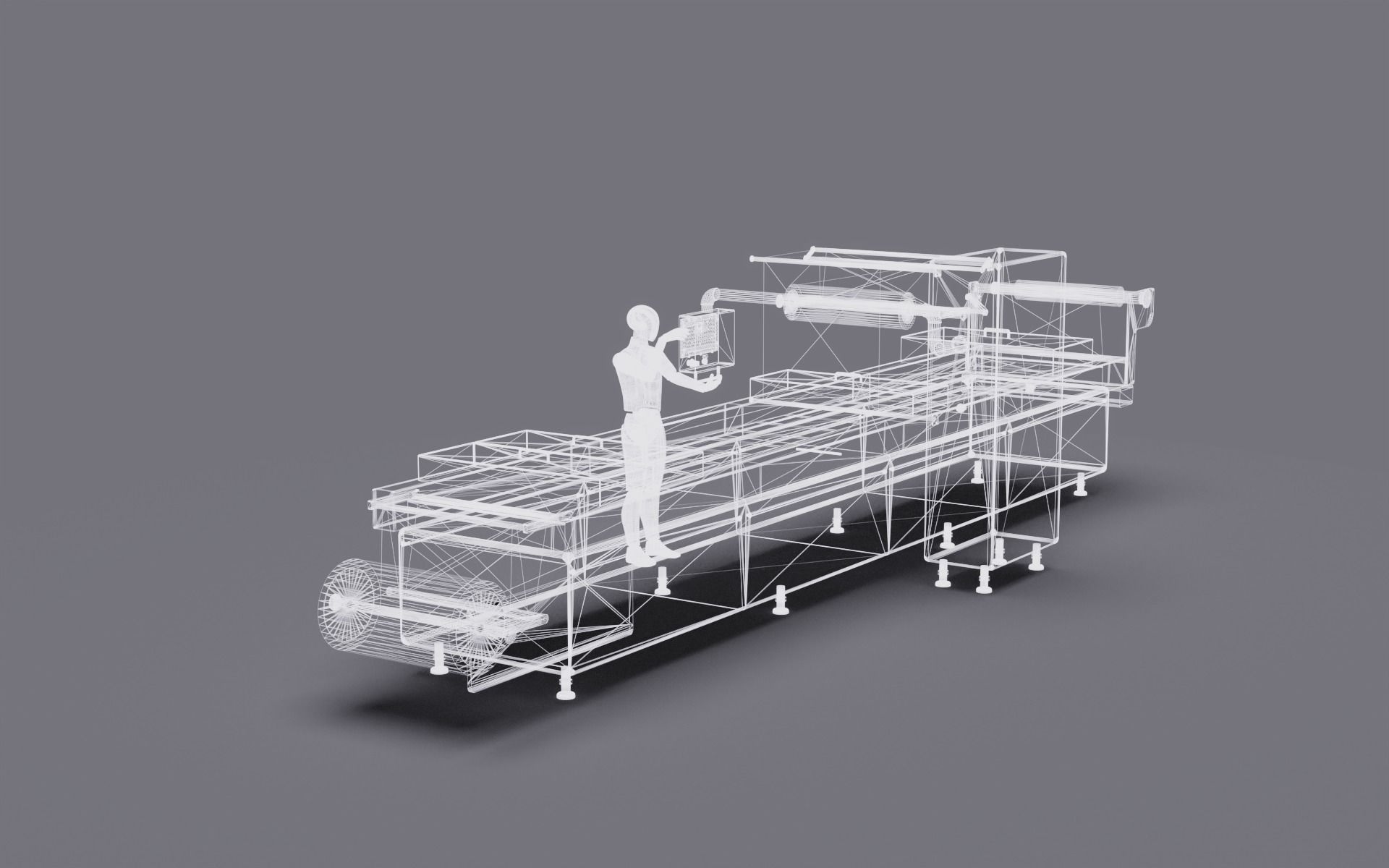 Packaging machine v2 3D model_18