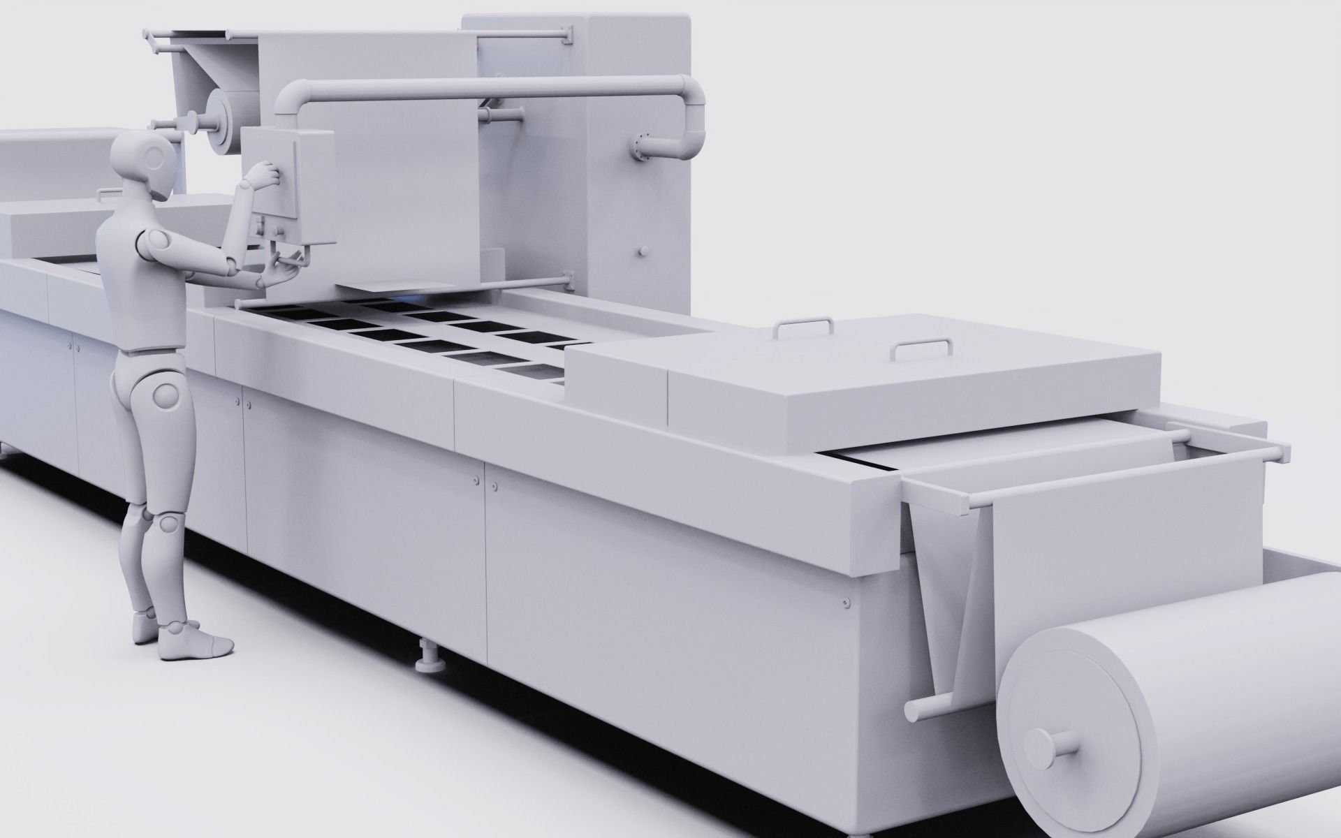 Packaging machine v2 3D model_15