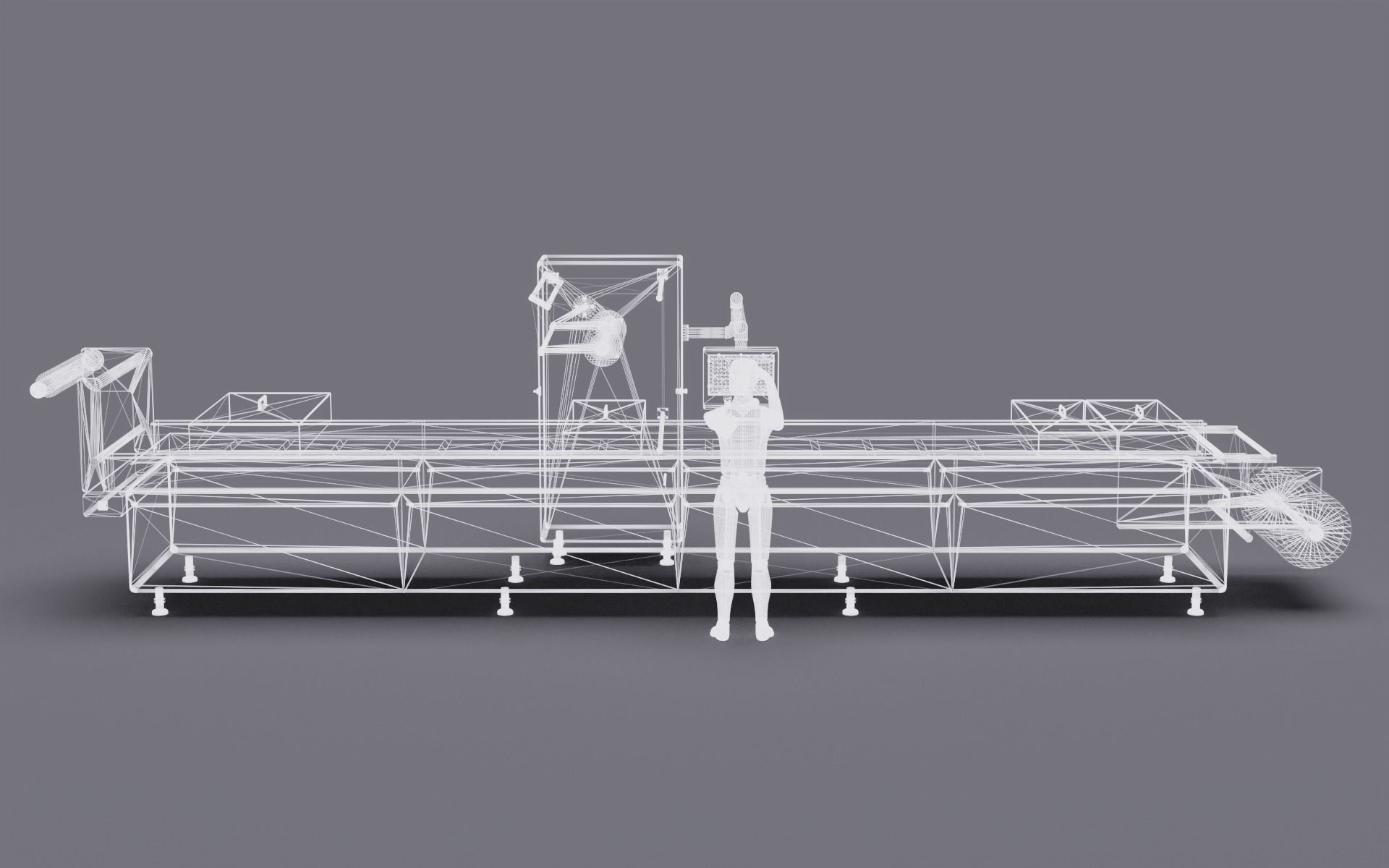 Packaging machine v2 3D model_21