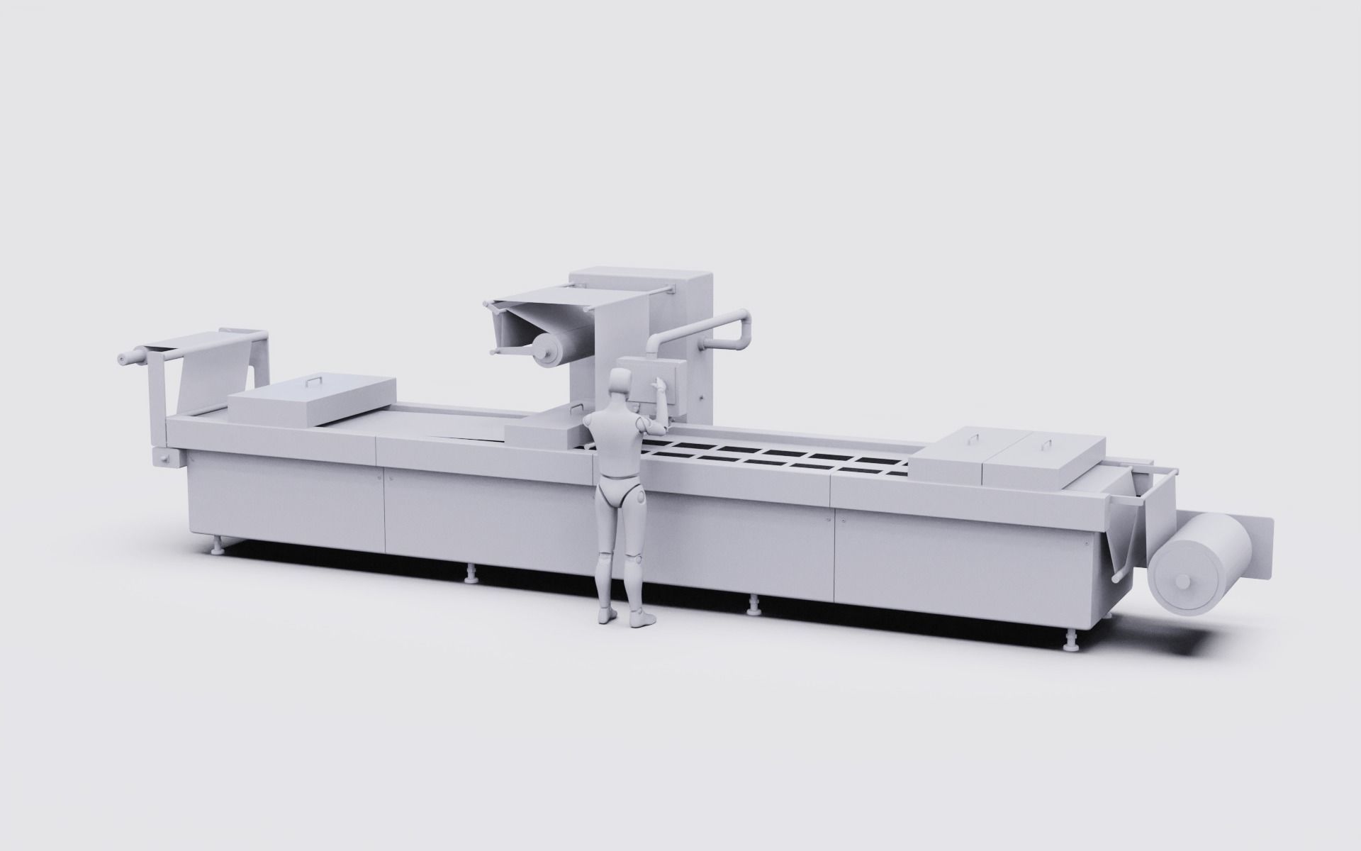Packaging machine v2 3D model_9
