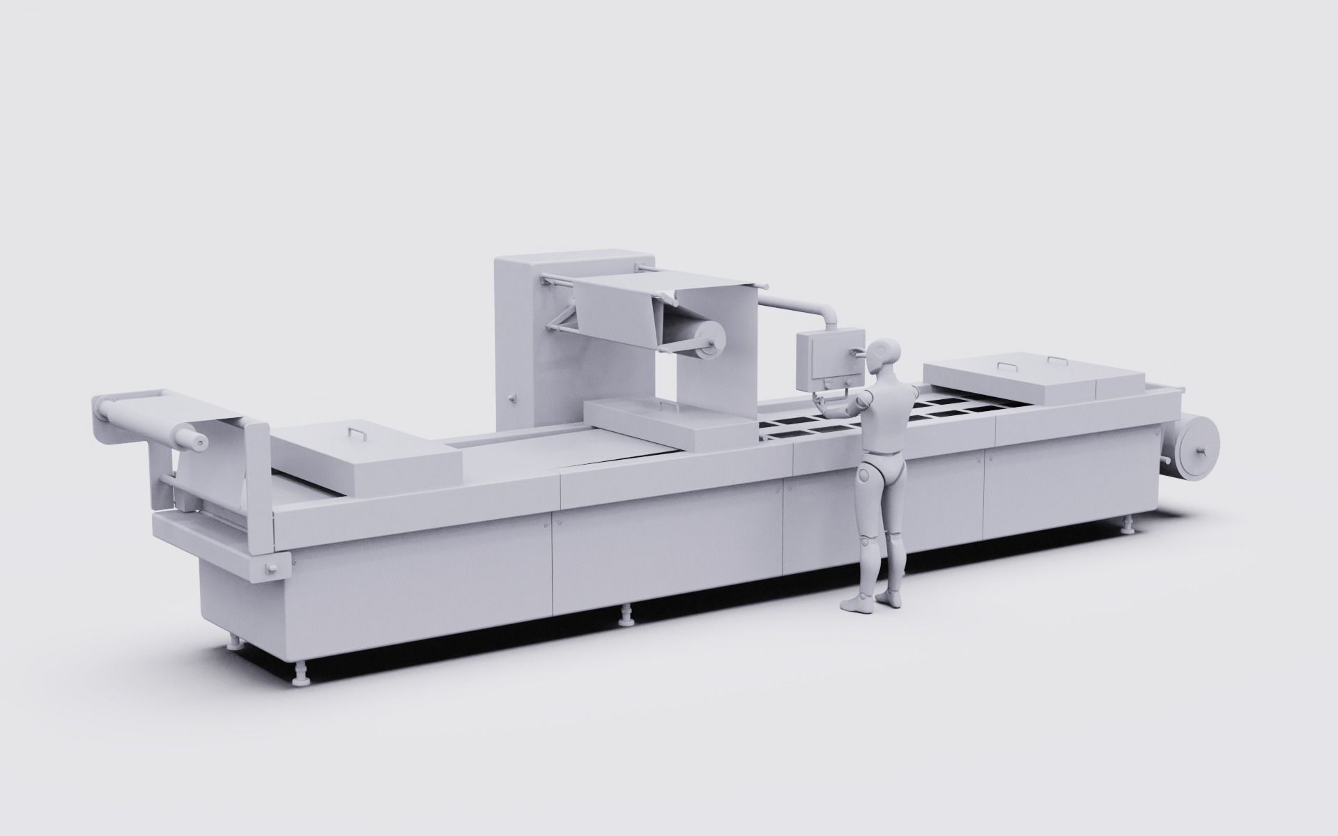 Packaging machine v2 3D model_14