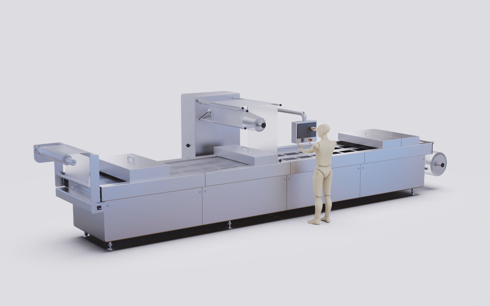 Packaging machine v2 3D model_7