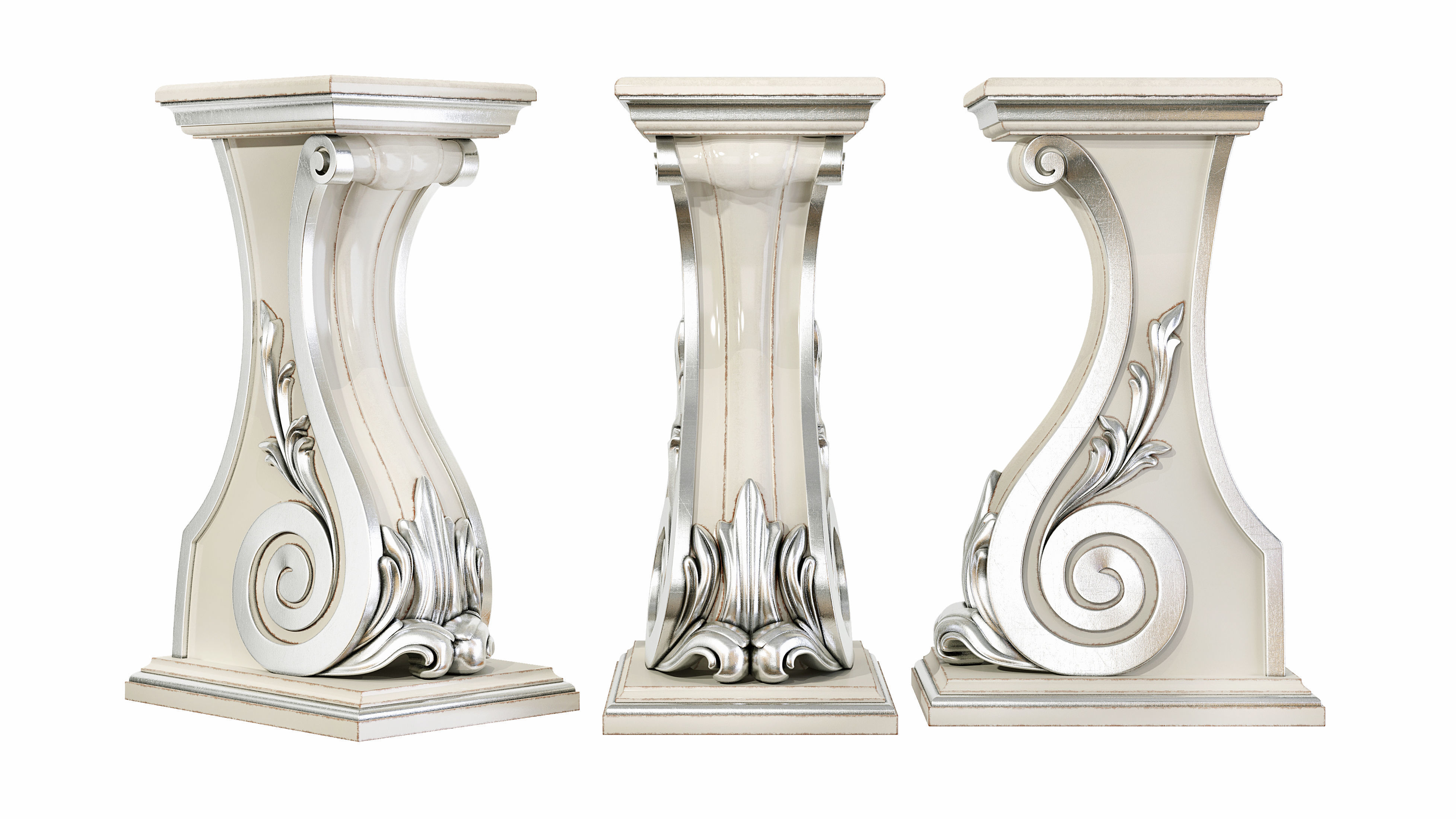 Classic leg 062 3D model_2