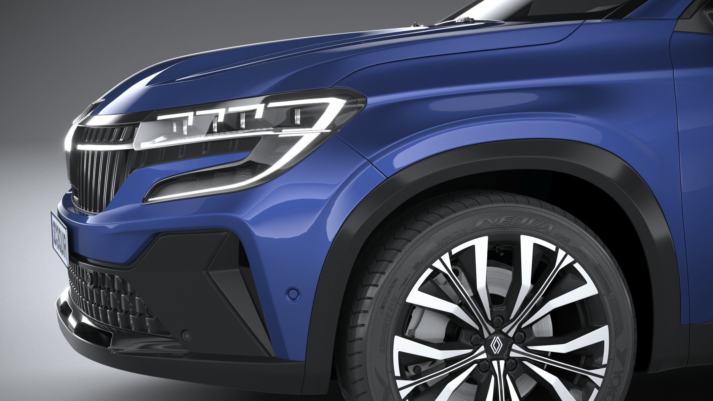 Renault Espace 2023 3D model_3
