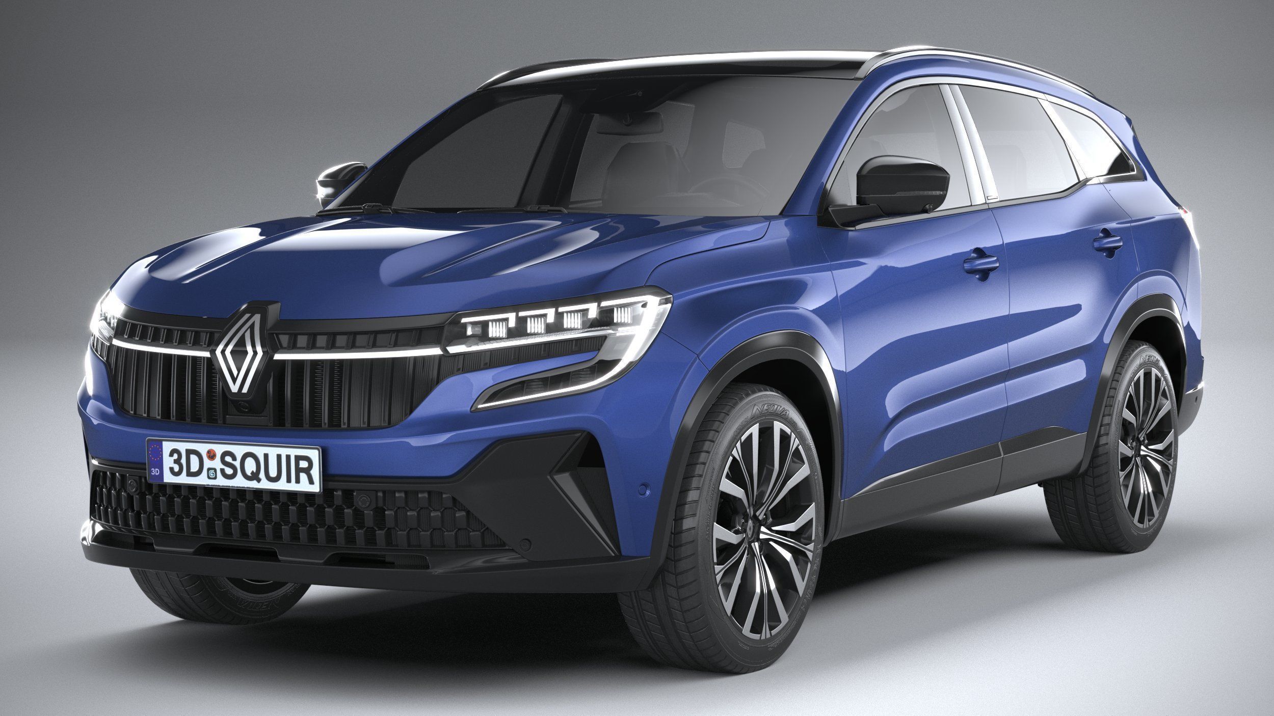 Renault Espace 2023 3D model_2