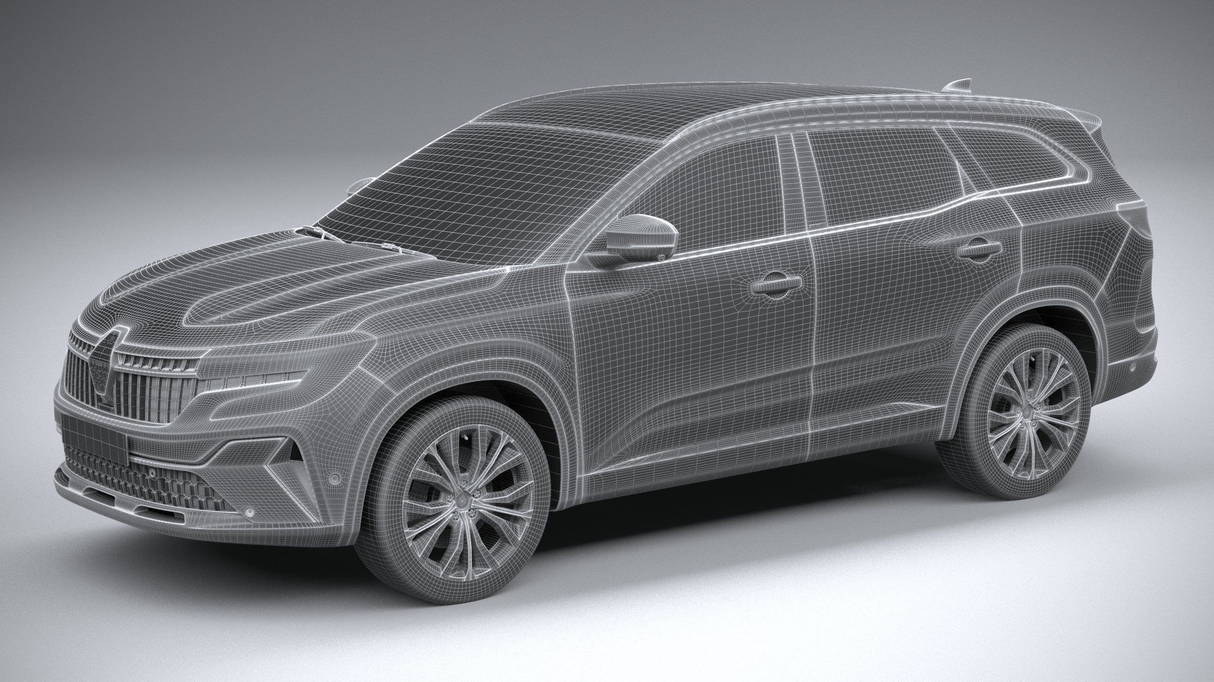 Renault Espace 2023 3D model_26