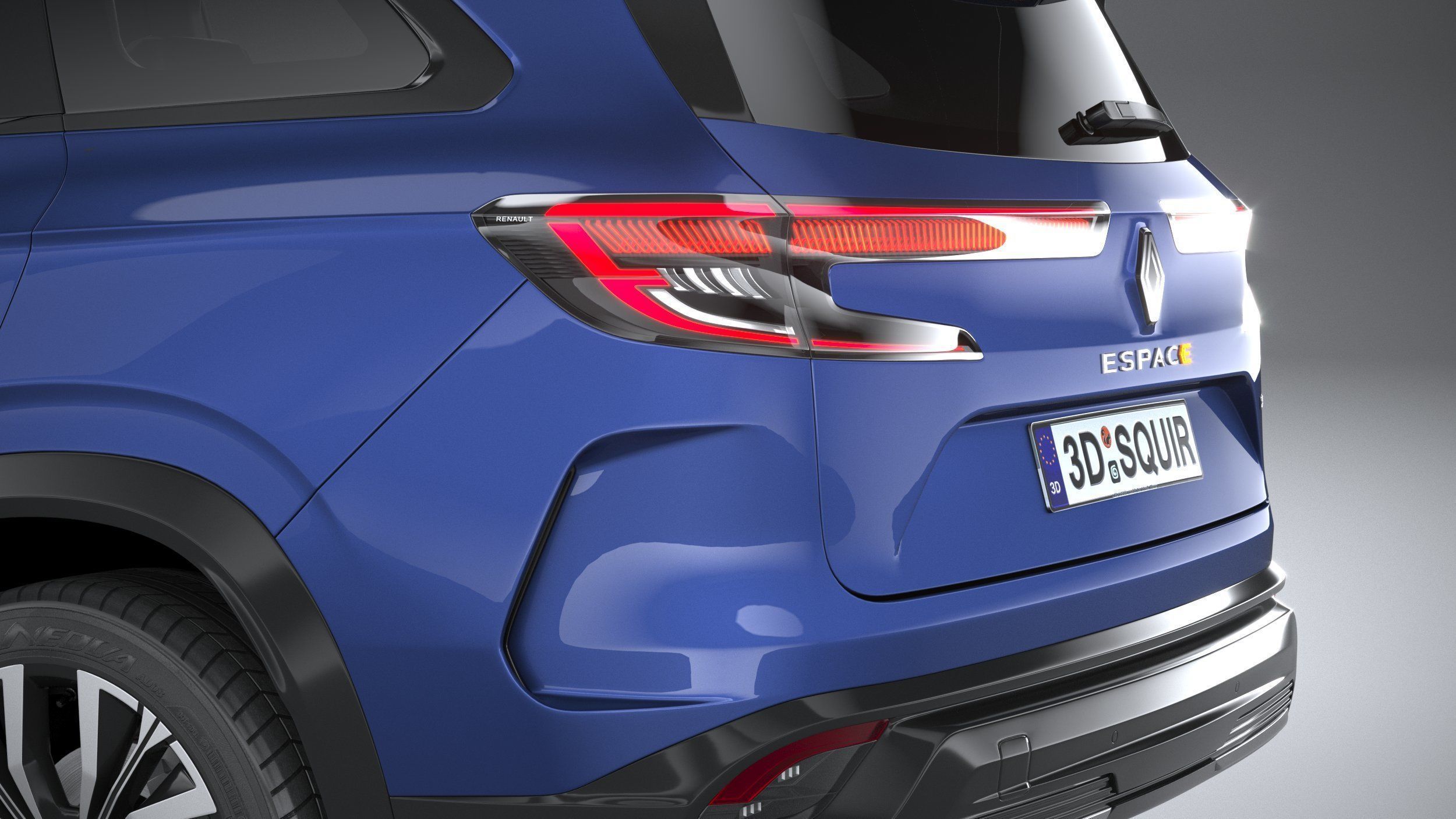Renault Espace 2023 3D model_6