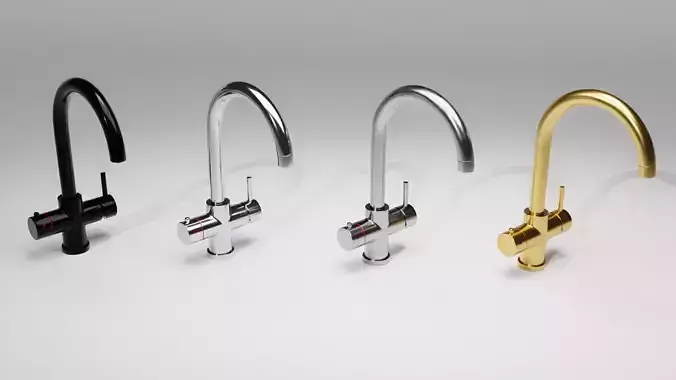 Kitchen tap set