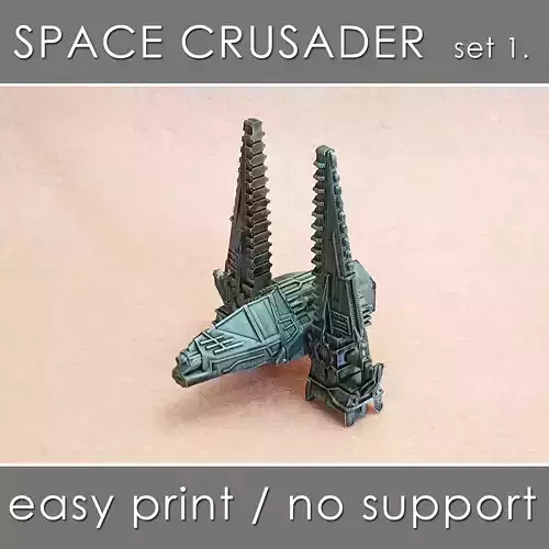 Space Crusader 3D model