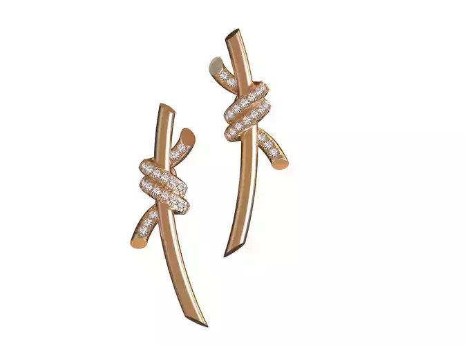 earrings knot