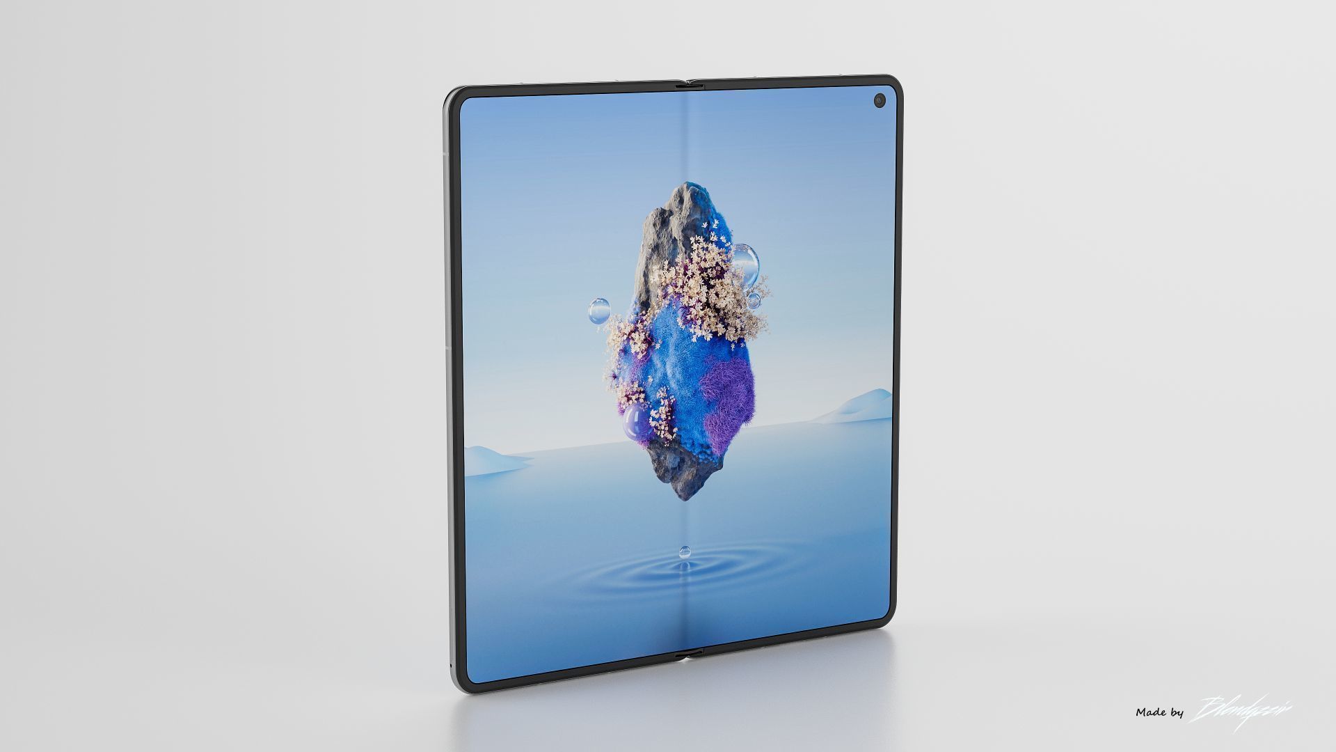 HUAWEi MATE X3 3D model_7