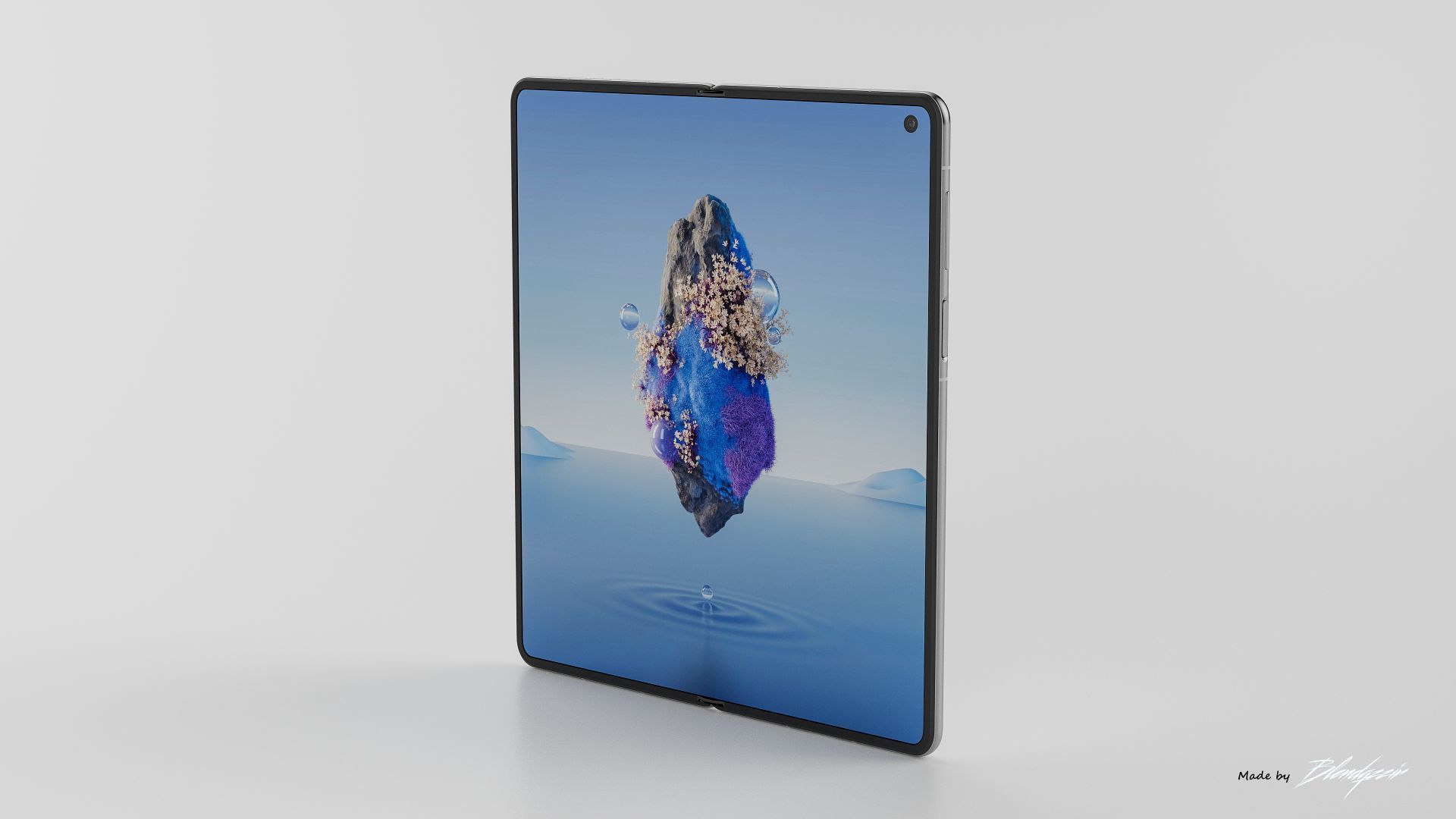 HUAWEi MATE X3 3D model_1