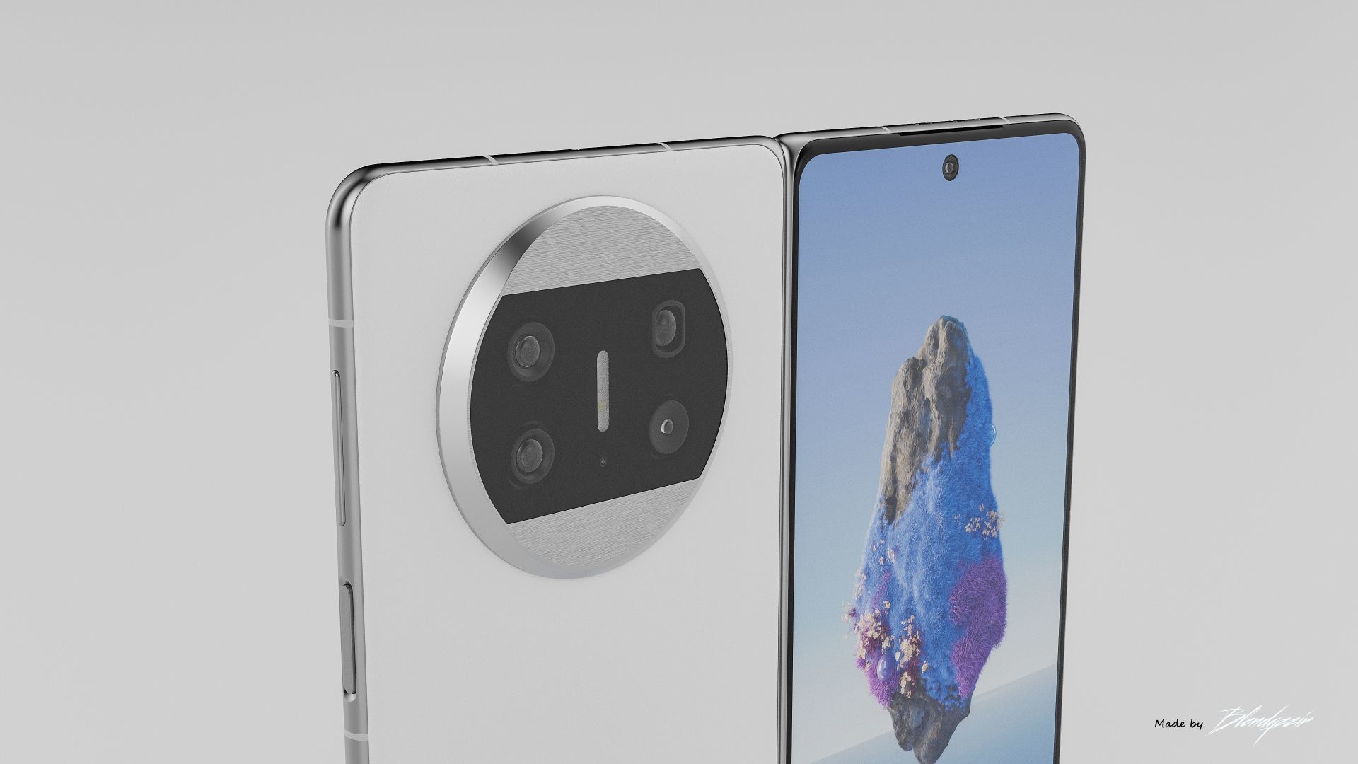 HUAWEi MATE X3 3D model_5