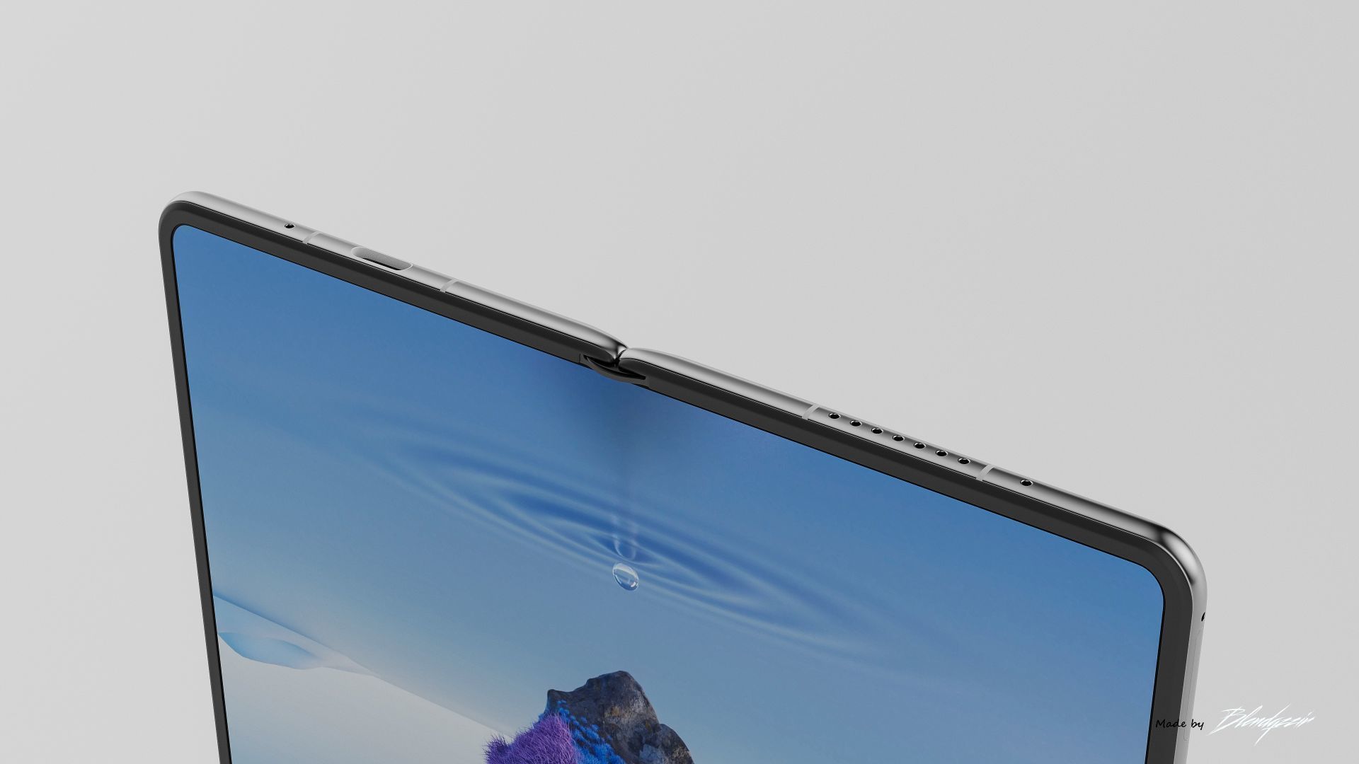 HUAWEi MATE X3 3D model_9
