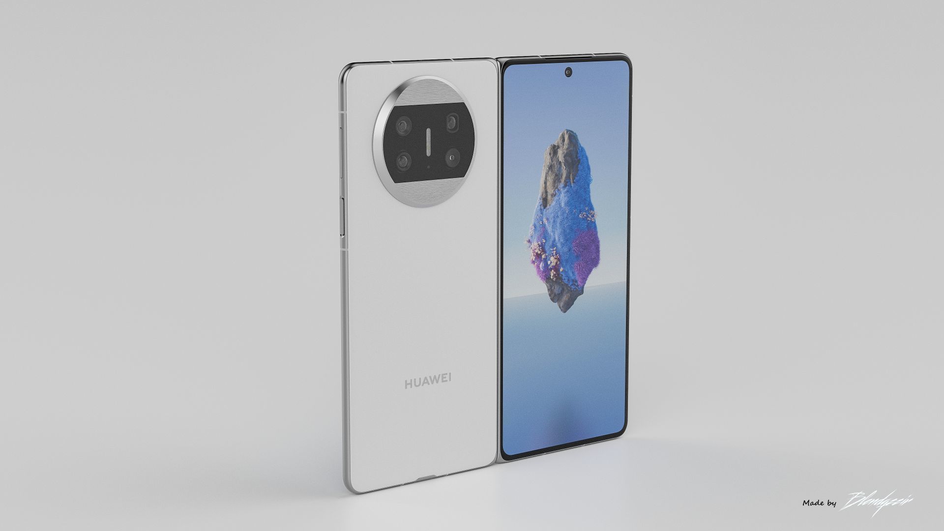 HUAWEi MATE X3 3D model_4
