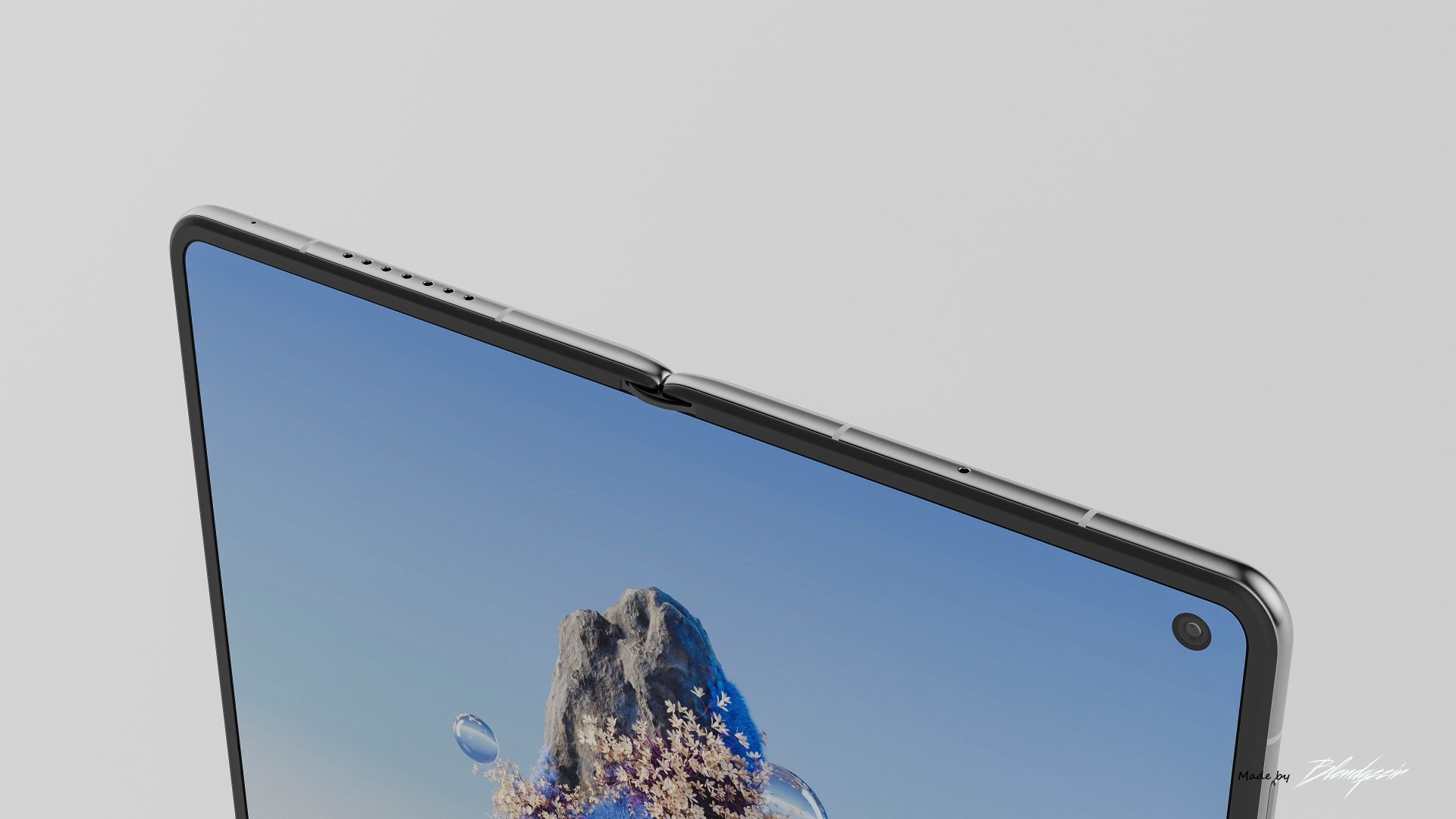 HUAWEi MATE X3 3D model_8