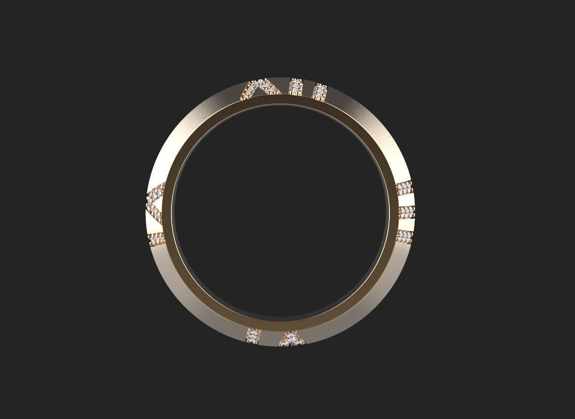 ring time 3D print model_32