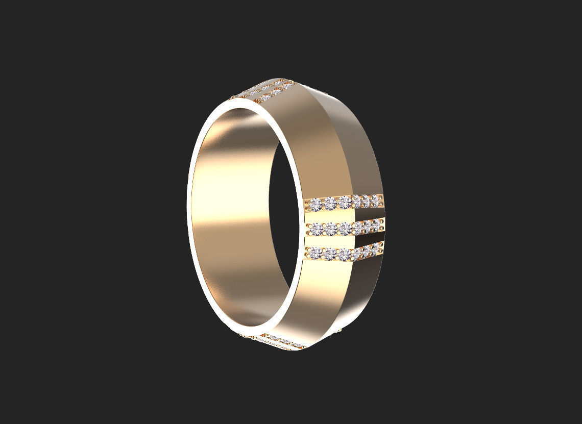 ring time 3D print model_5