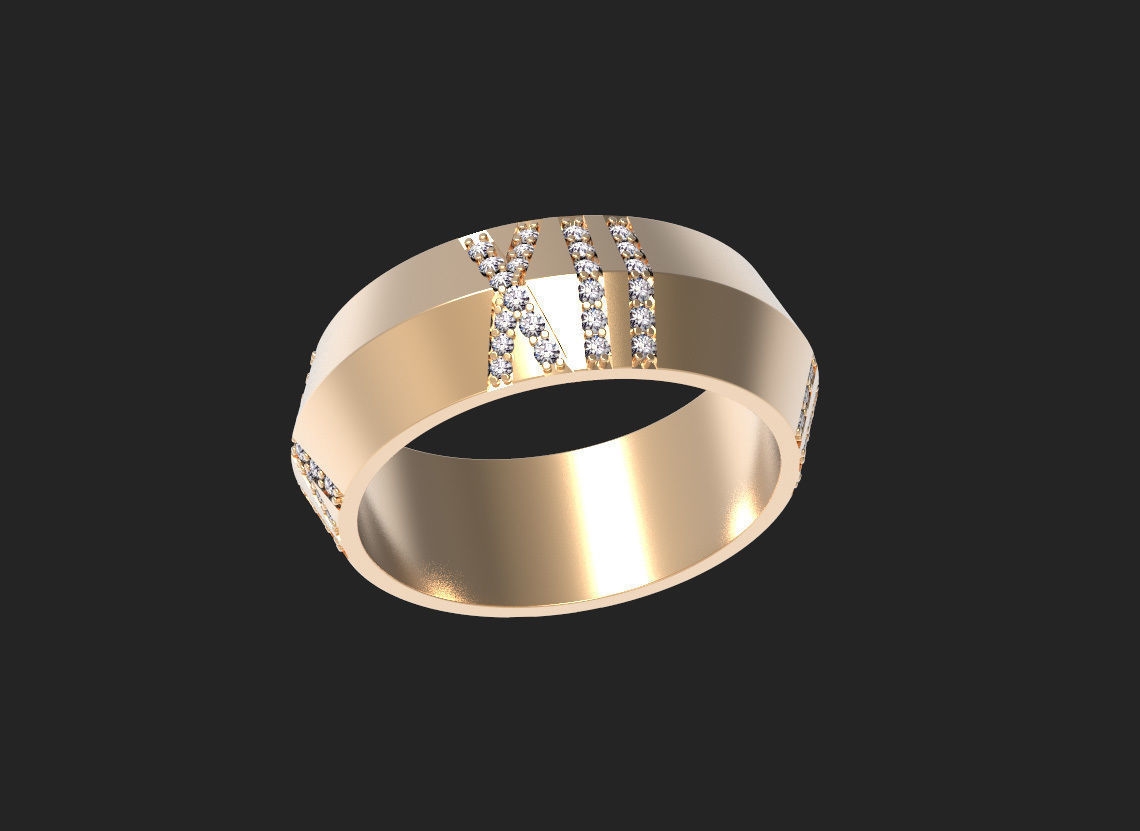 ring time 3D print model_42