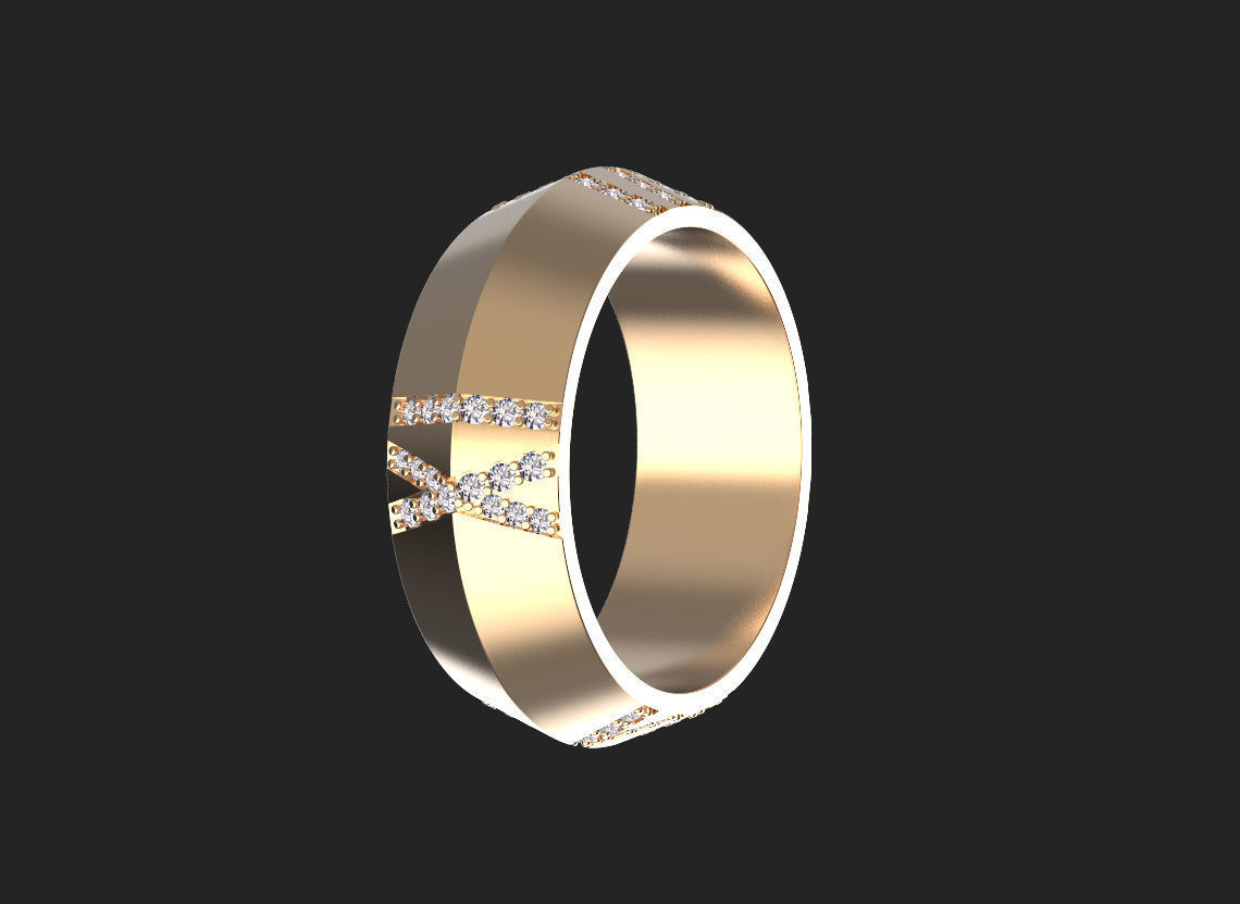 ring time 3D print model_7