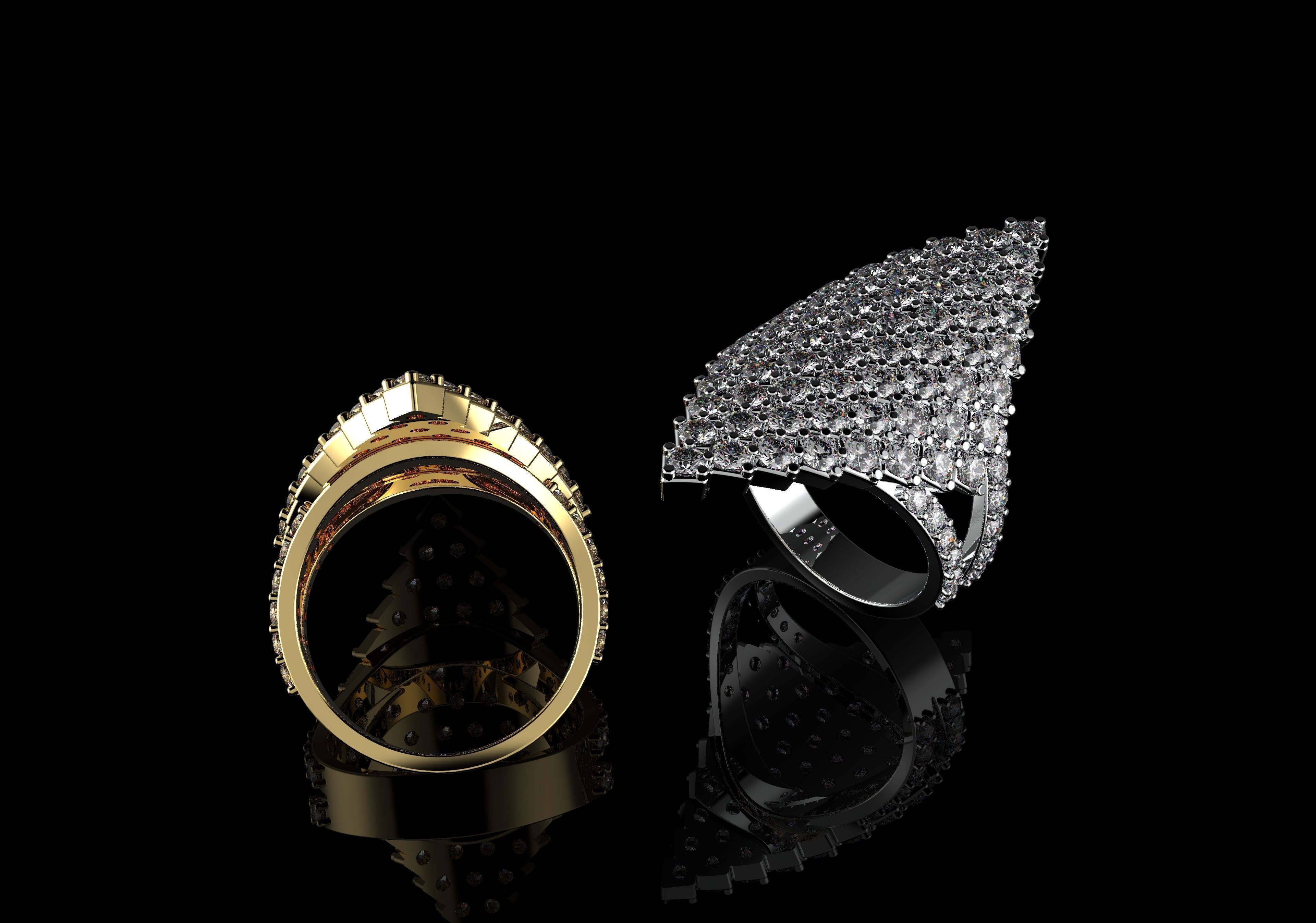 Gold N1007 3D print model_3