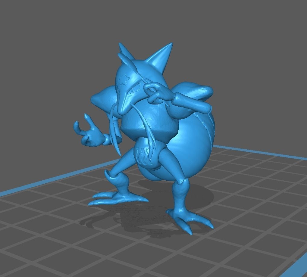 Abra Kadabra and Alakazam 3D print model 3D print model_27