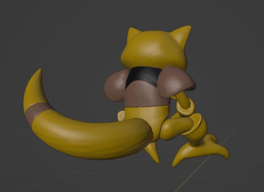 Abra Kadabra and Alakazam 3D print model 3D print model_2