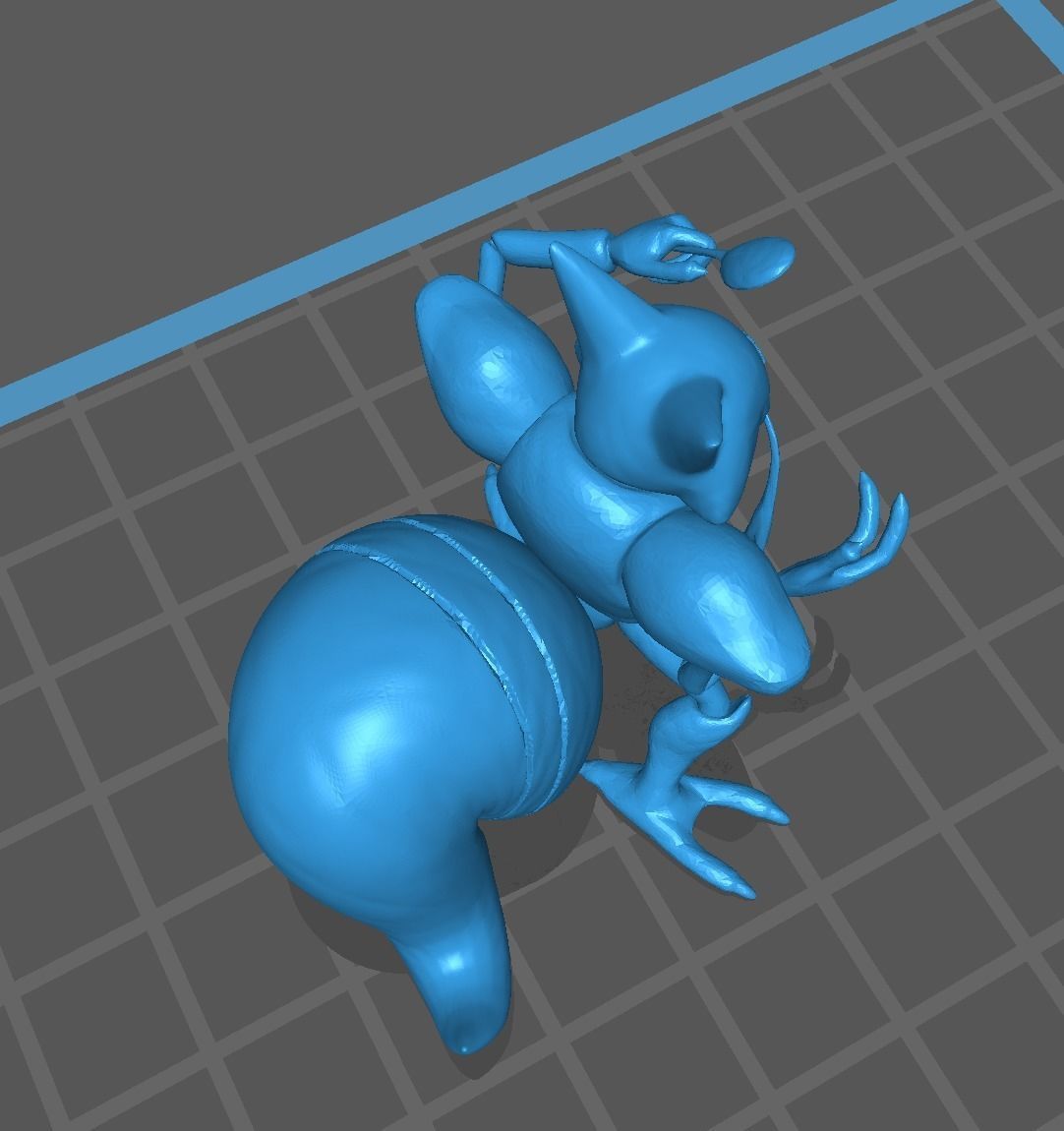 Abra Kadabra and Alakazam 3D print model 3D print model_30