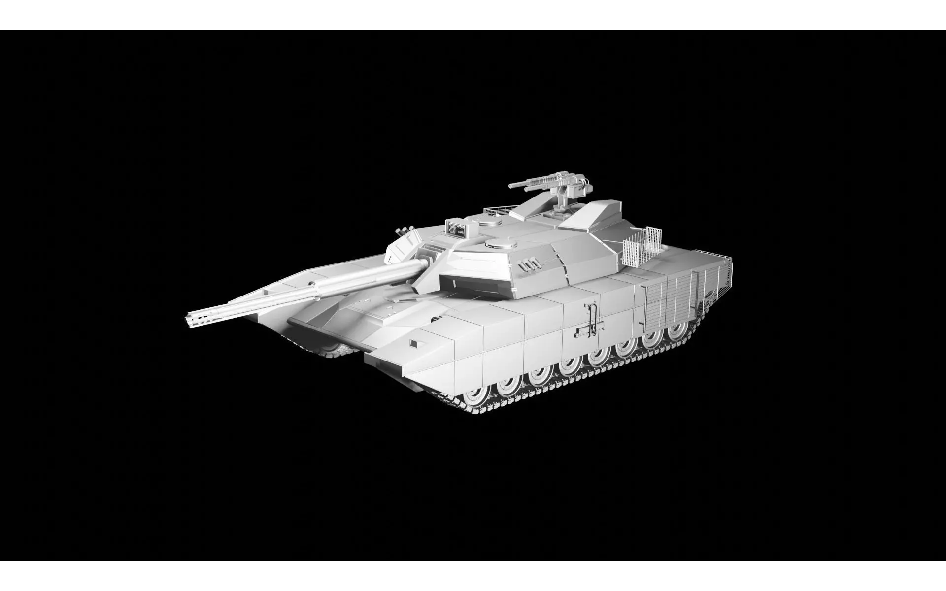 3d tank Free 3D model