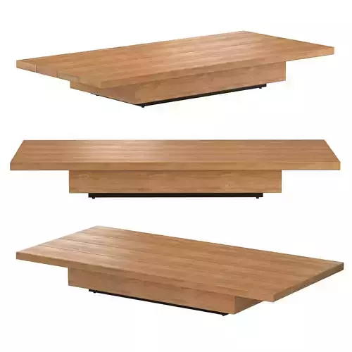 CORTONA TEAK RECTANGULAR COFFEE TABLE