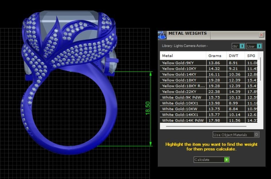 Ring Flower Free 3D print model_6