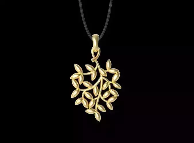 pendant leaves